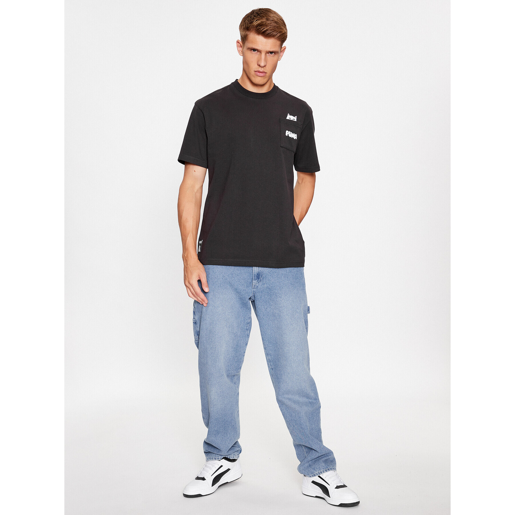 Puma Тишърт X Ripndip 622195 Черен Relaxed Fit - Pepit.bg