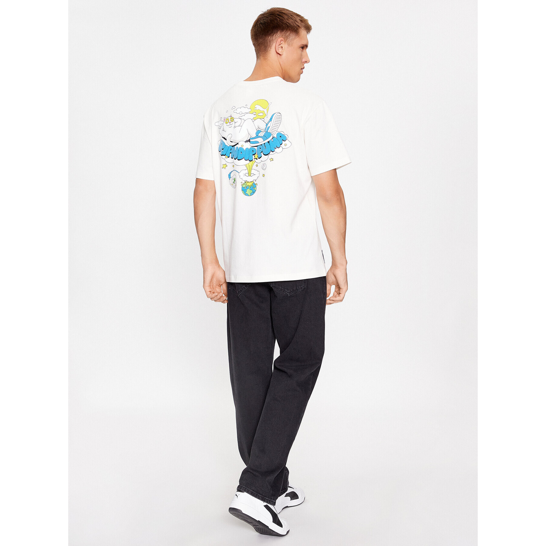 Puma Тишърт X Ripndip 622196 Екрю Relaxed Fit - Pepit.bg