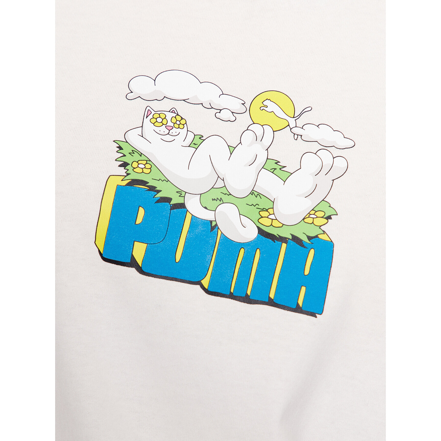 Puma Тишърт X Ripndip 622196 Екрю Relaxed Fit - Pepit.bg