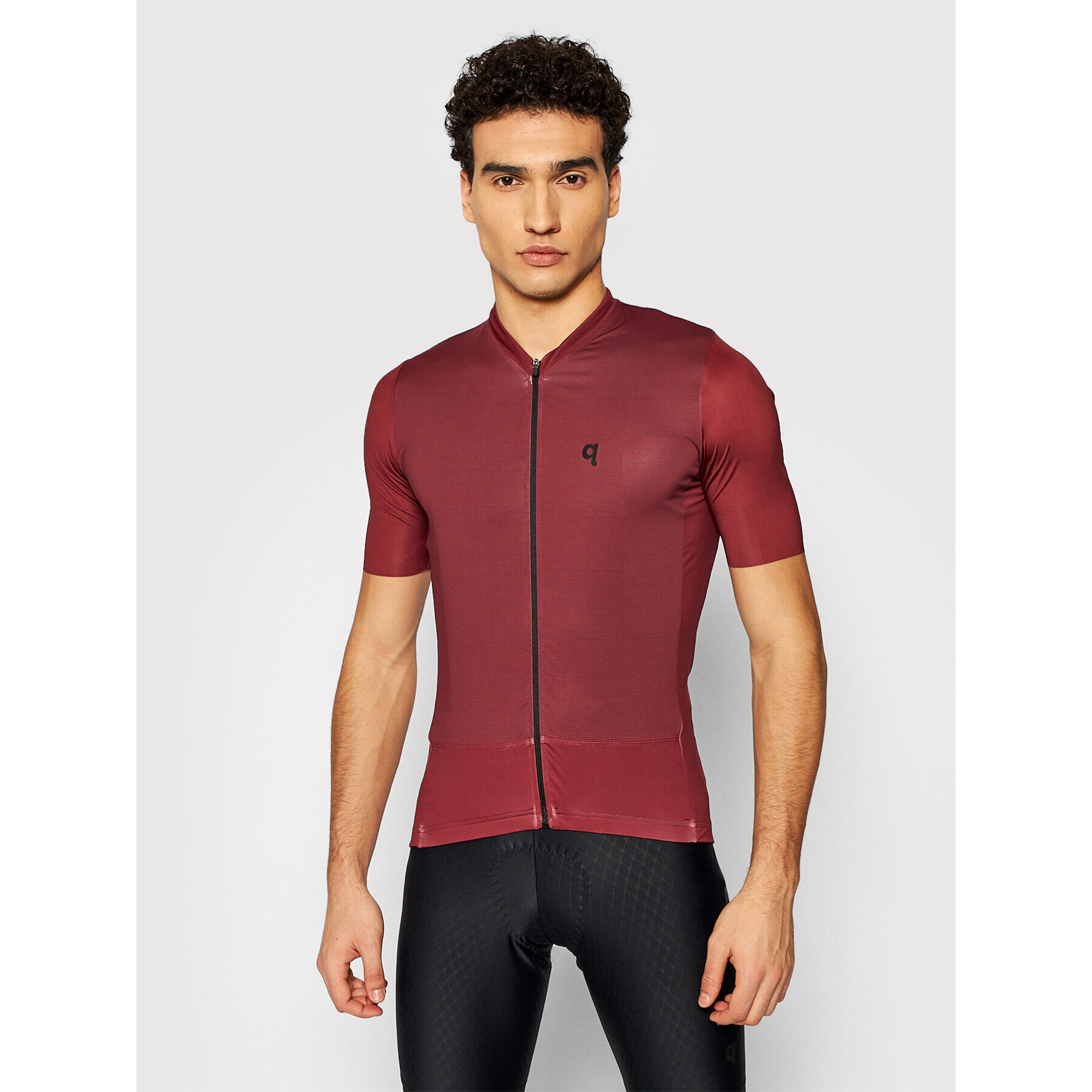 Quest Колоездачна тениска Adventure Бордо Slim Fit - Pepit.bg