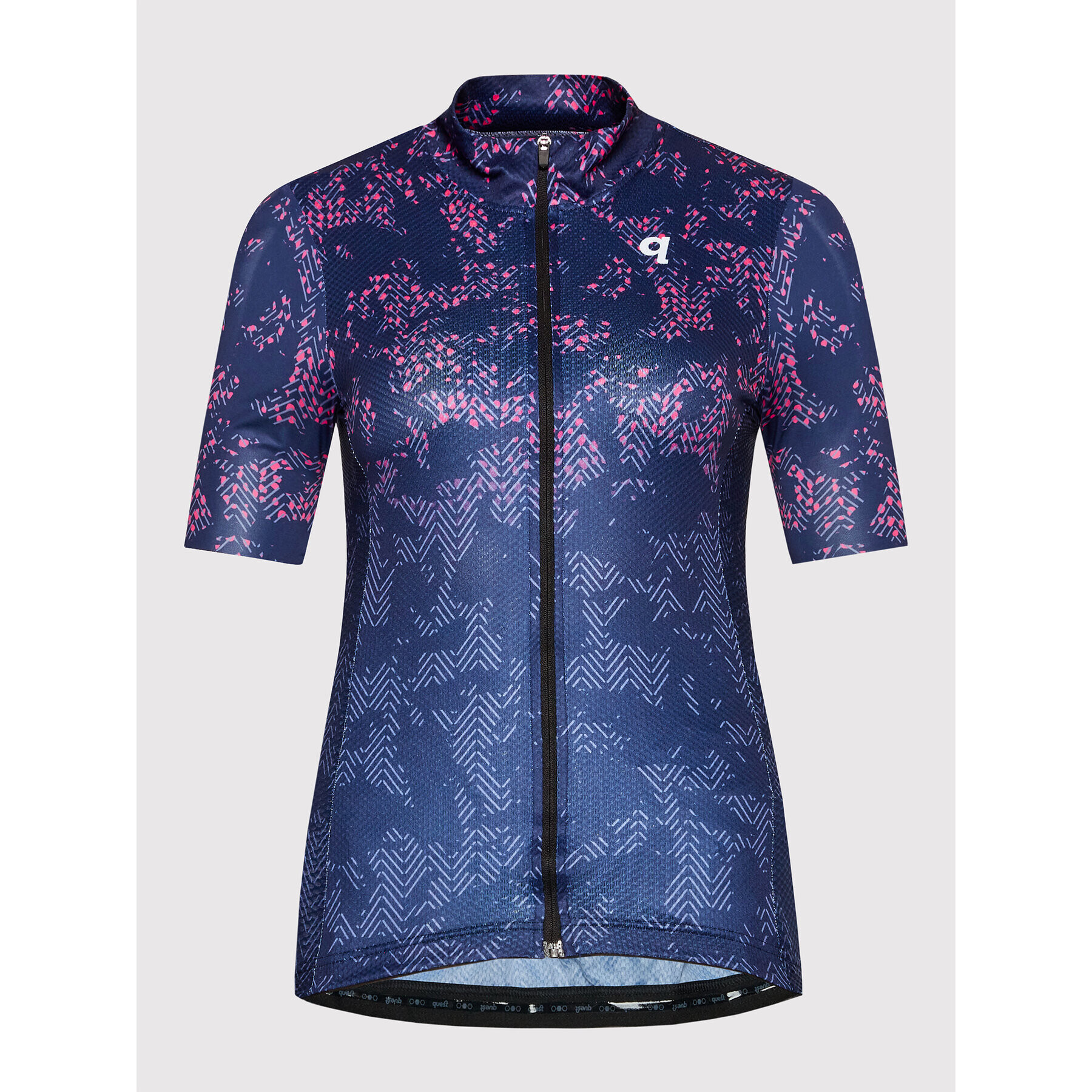 Quest Колоездачна тениска Deep Виолетов Slim Fit - Pepit.bg