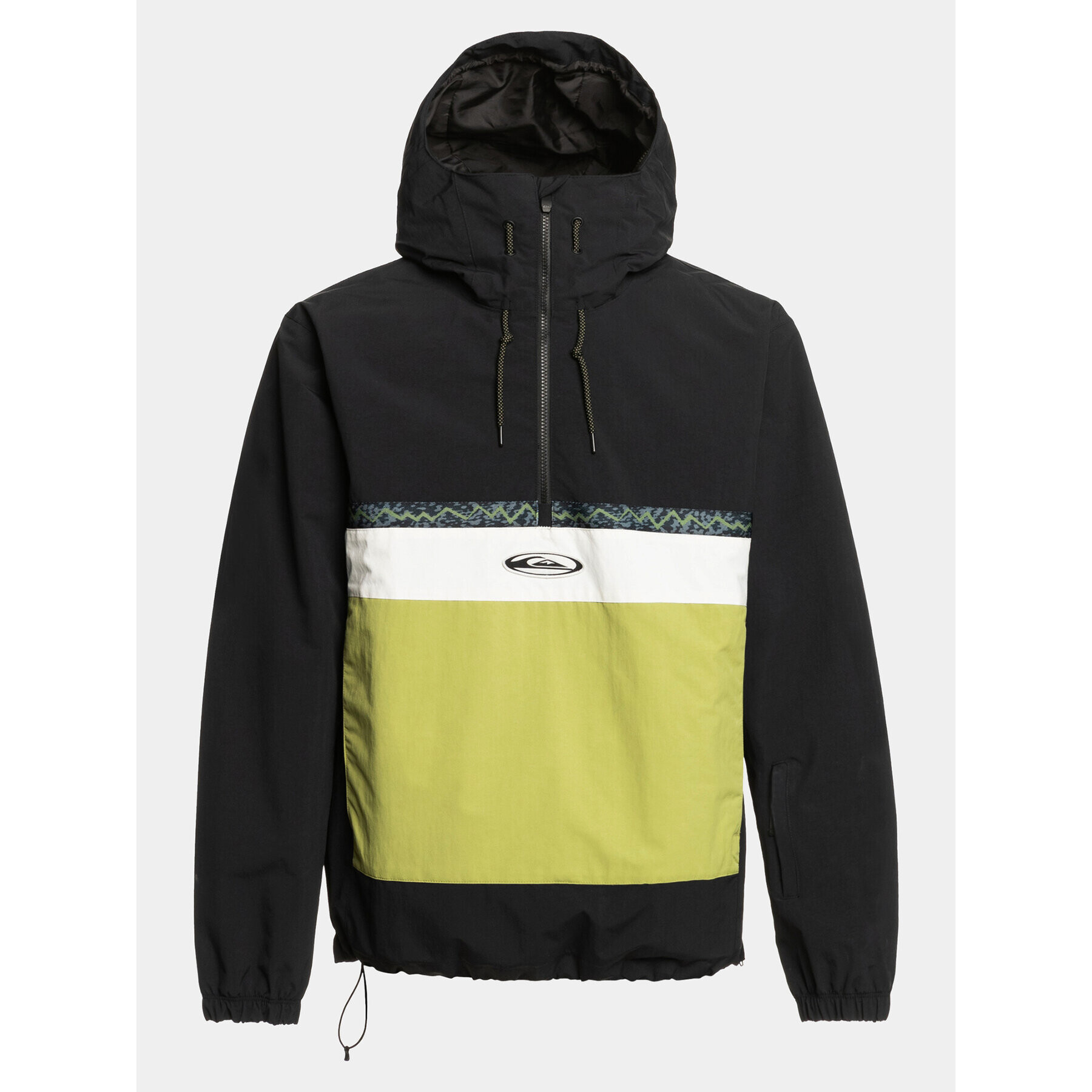 Quiksilver Анорак Steeze Jk Snjt EQYTJ03421 Черен Regular Fit - Pepit.bg