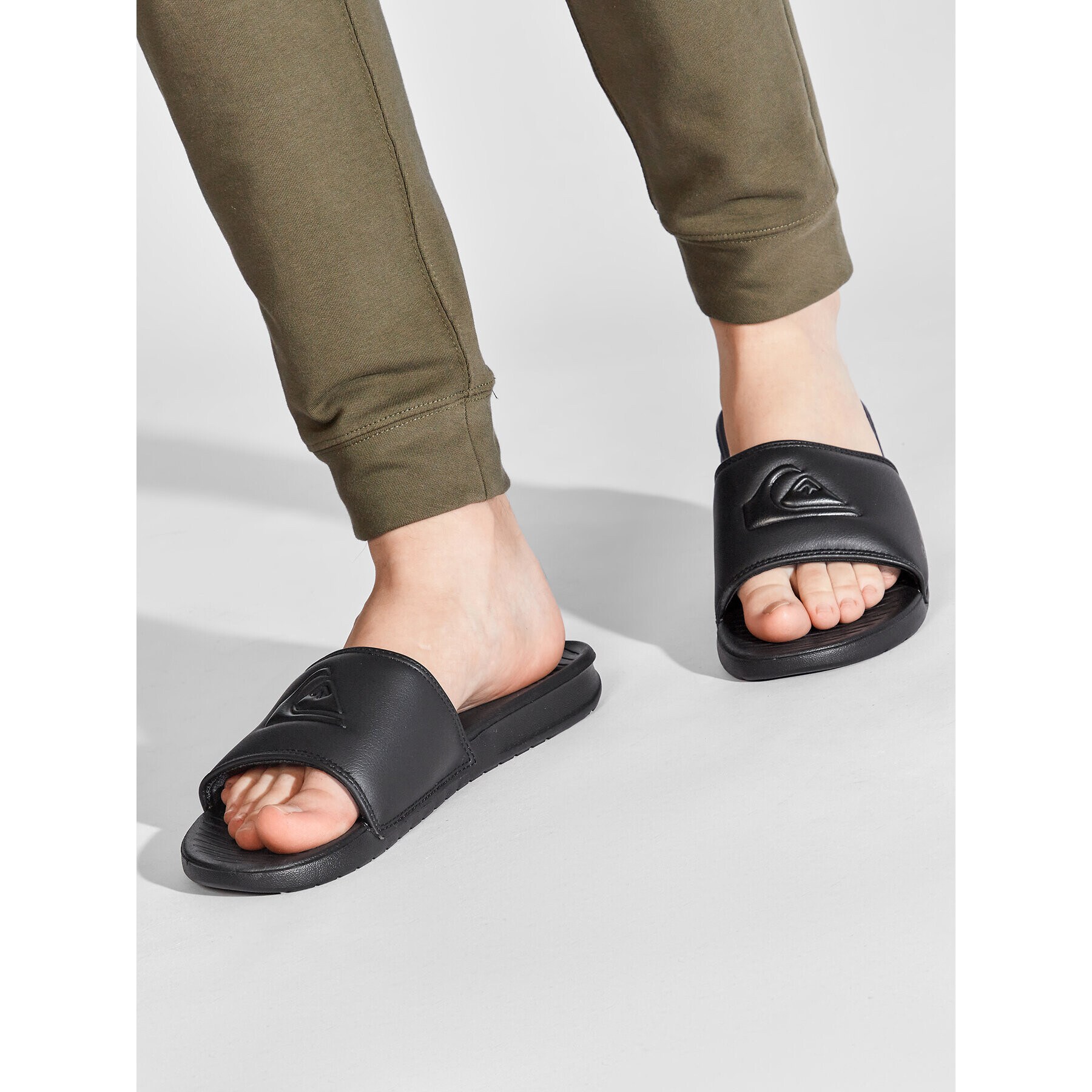 Quiksilver Чехли AQYL100956 Черен - Pepit.bg