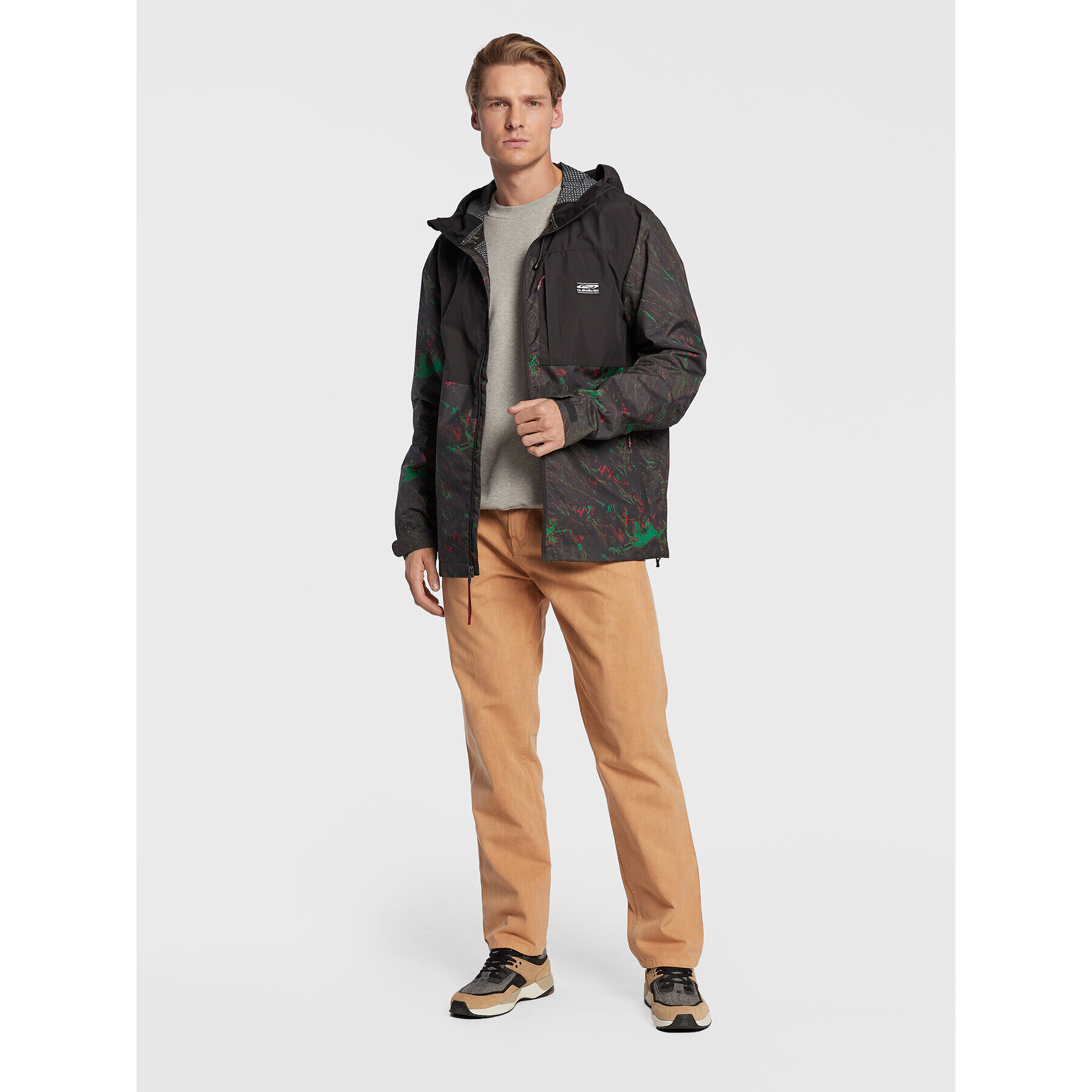 Quiksilver Дънки Natural Dye EQYDP03450 Бежов Baggy Fit - Pepit.bg