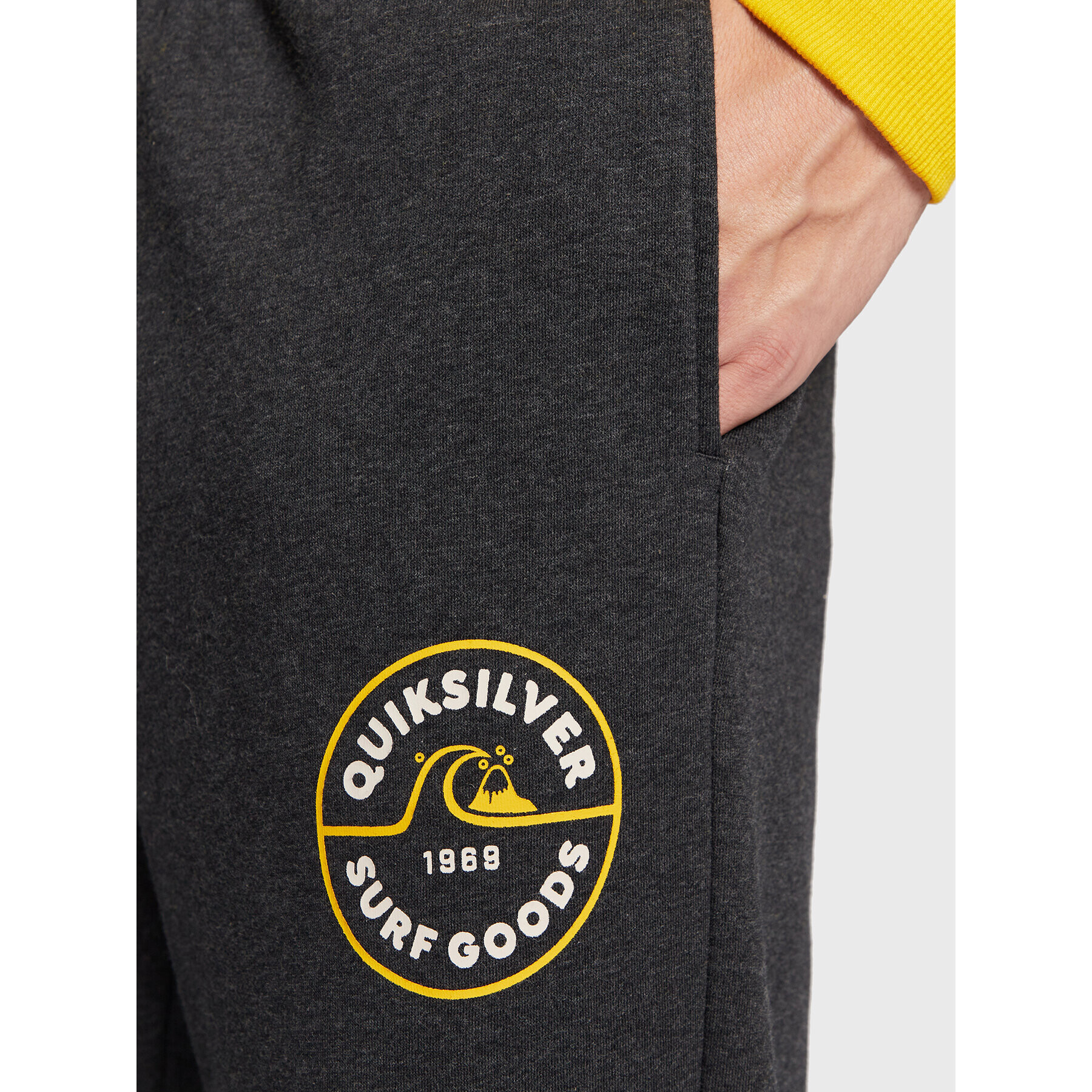 Quiksilver Долнище анцуг EQYFB03298 Сив Regular Fit - Pepit.bg