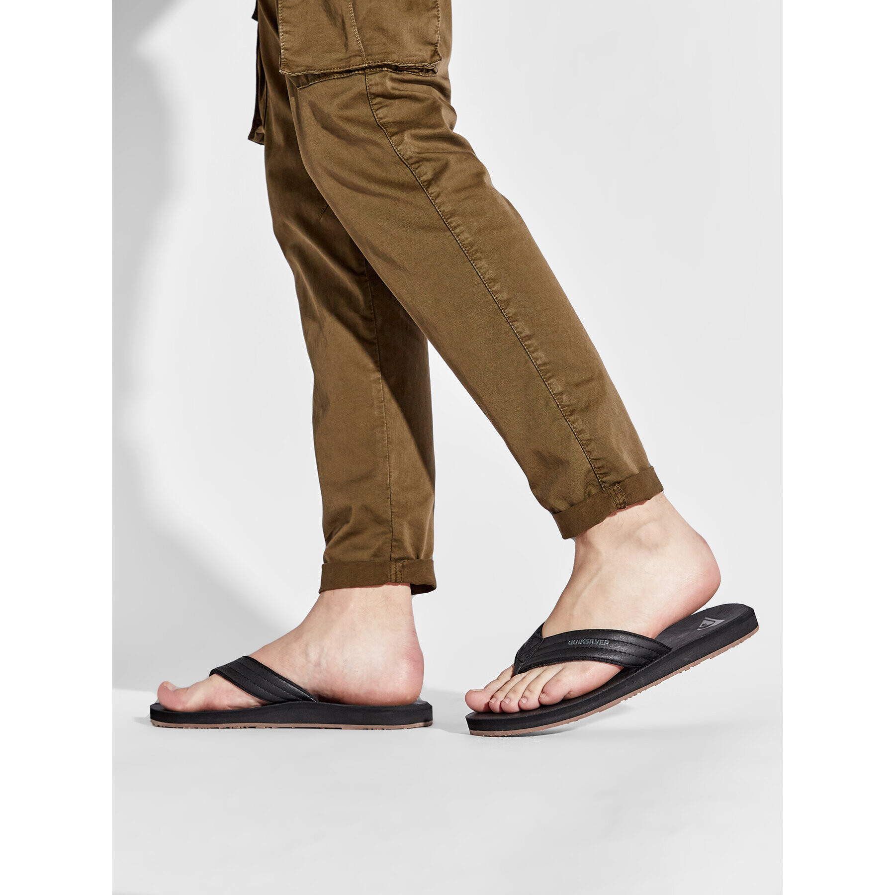 Quiksilver Джапанки AQYL100623 Черен - Pepit.bg