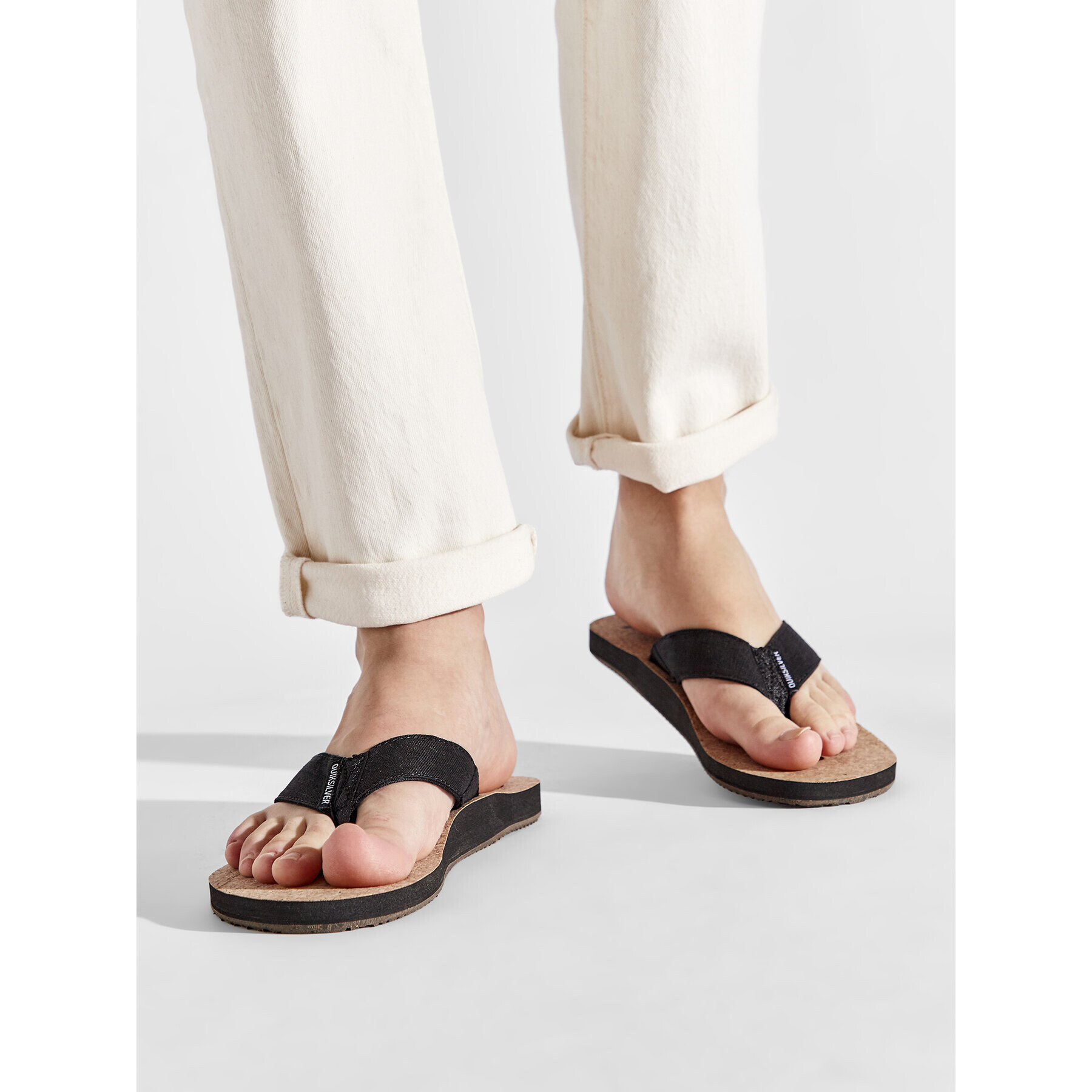 Quiksilver Джапанки AQYL101166 Черен - Pepit.bg