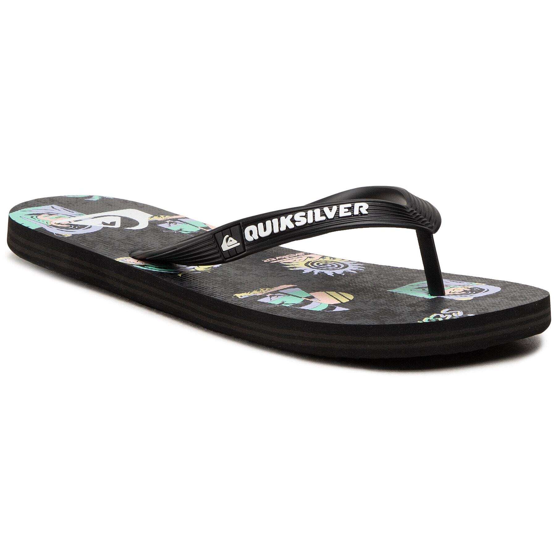 Quiksilver Джапанки AQYL101186 Черен - Pepit.bg