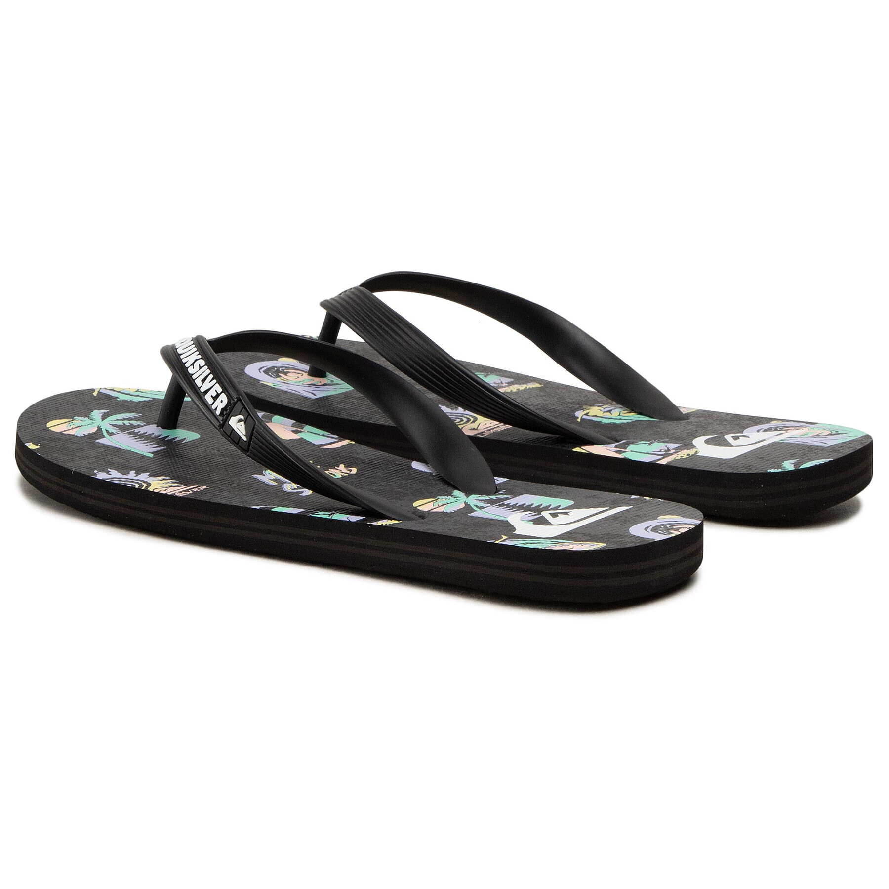 Quiksilver Джапанки AQYL101186 Черен - Pepit.bg