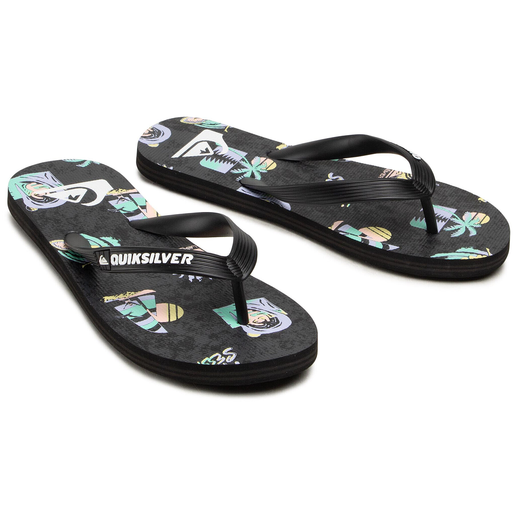 Quiksilver Джапанки AQYL101186 Черен - Pepit.bg
