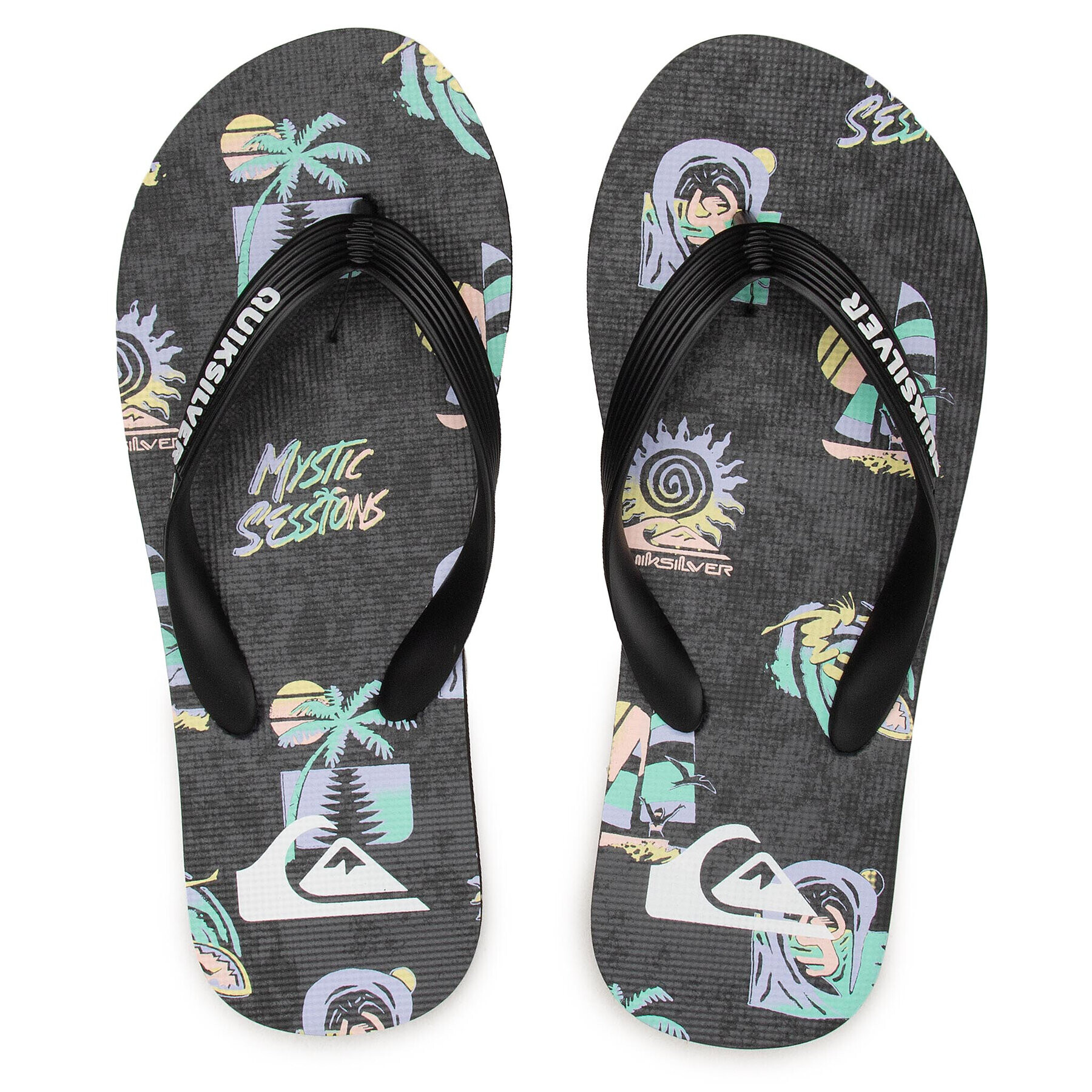 Quiksilver Джапанки AQYL101186 Черен - Pepit.bg