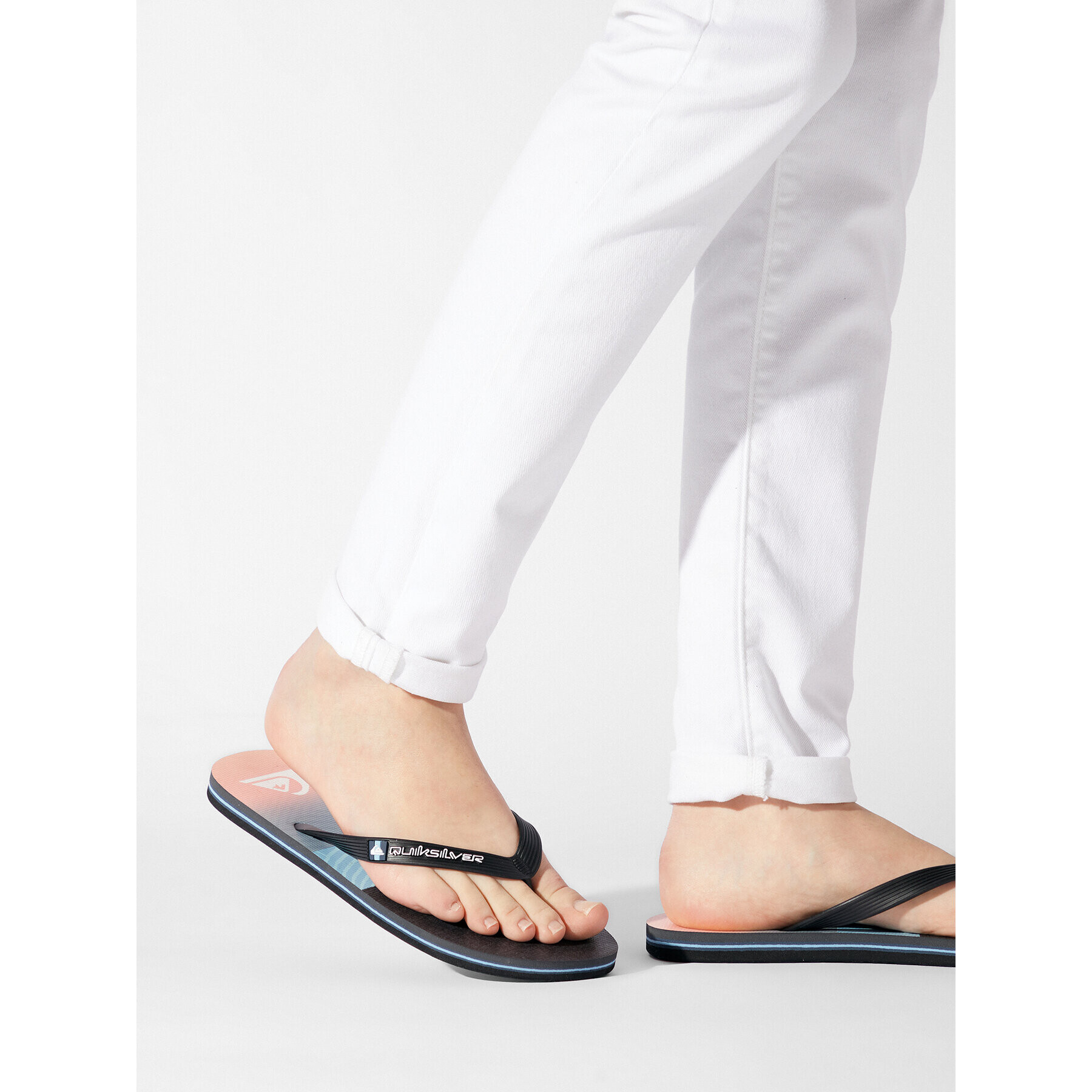 Quiksilver Джапанки AQYL101263 Черен - Pepit.bg