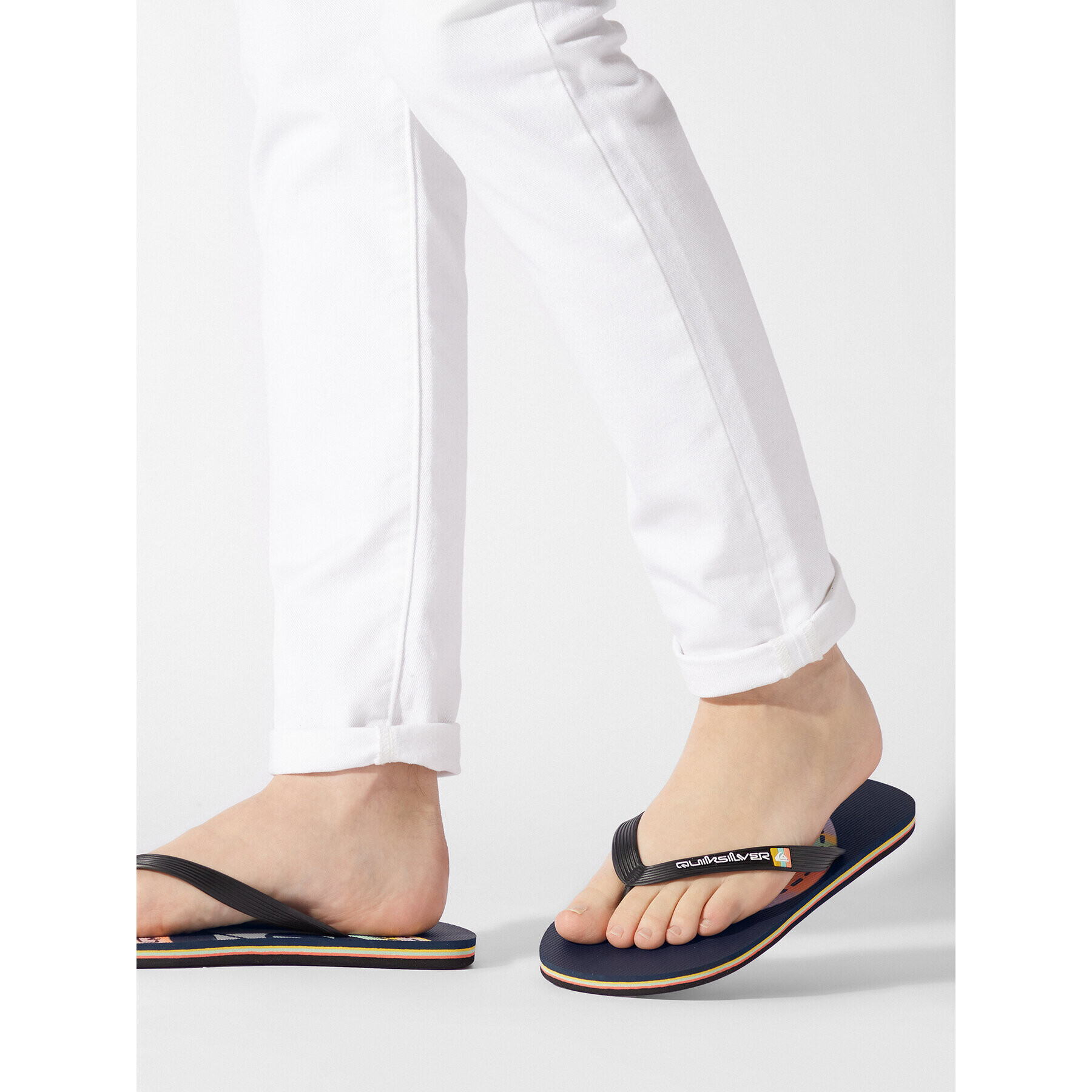 Quiksilver Джапанки AQYL101264 Черен - Pepit.bg