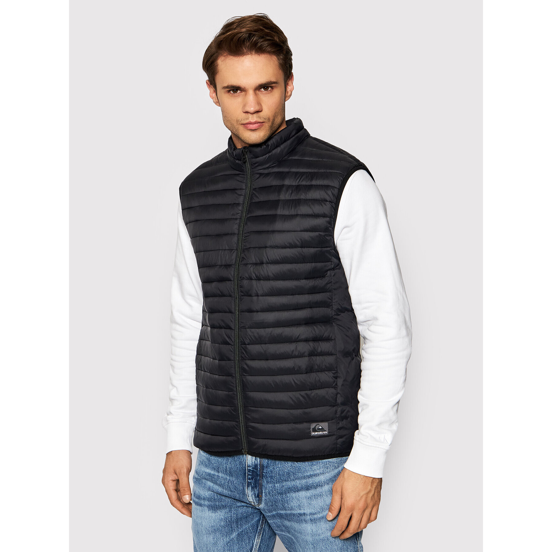 Quiksilver Елек EQYJK03754 Черен Regular Fit - Pepit.bg