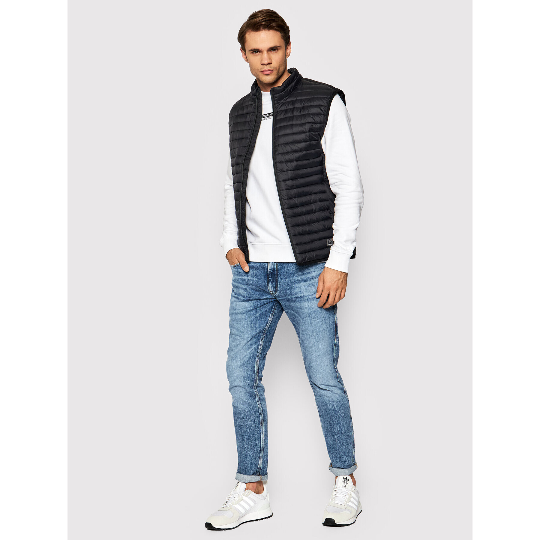 Quiksilver Елек EQYJK03754 Черен Regular Fit - Pepit.bg