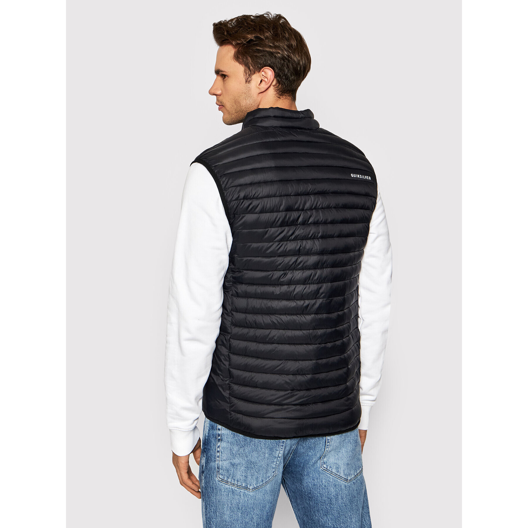 Quiksilver Елек EQYJK03754 Черен Regular Fit - Pepit.bg