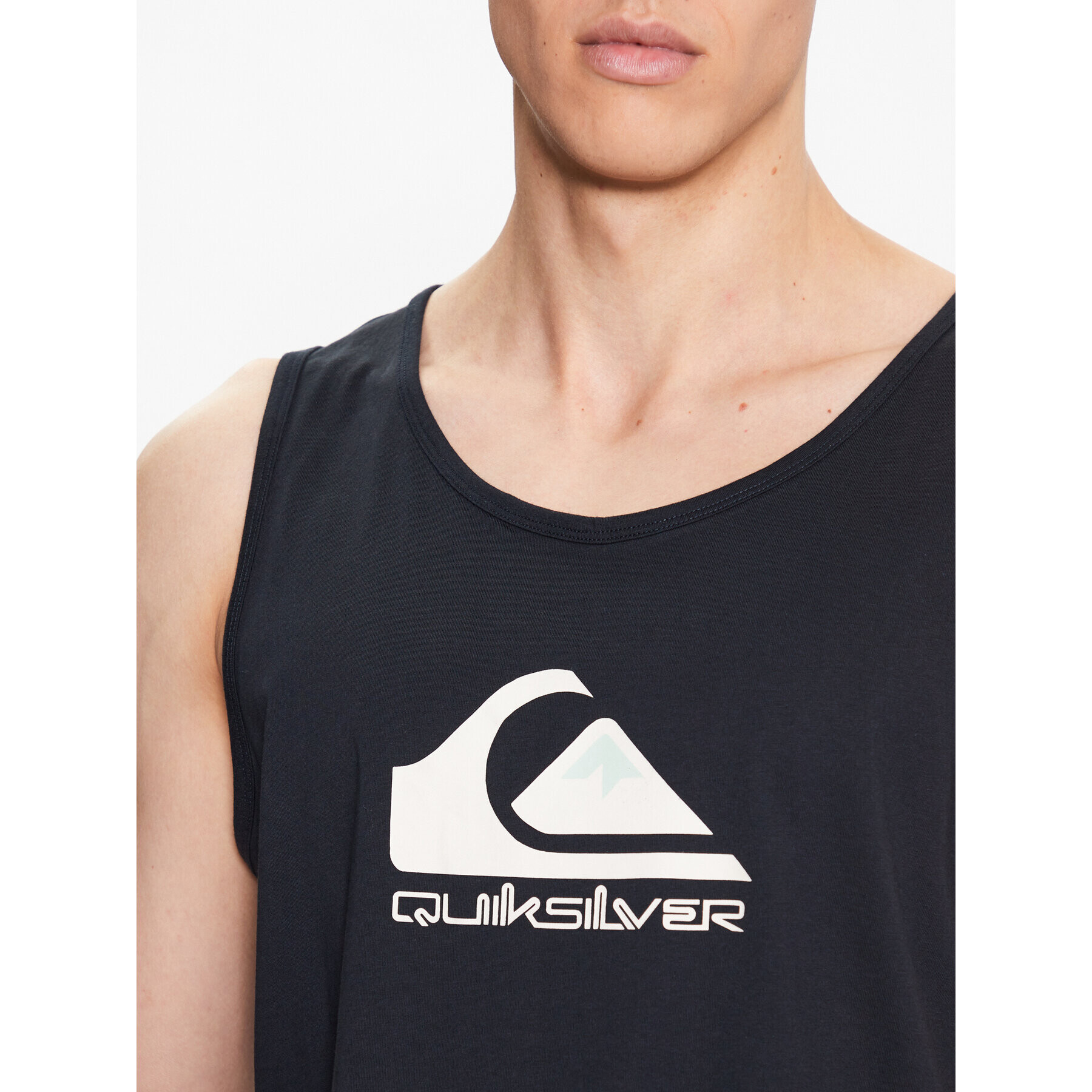 Quiksilver Мъжки топ Big Logo EQYZT07236 Черен Regular Fit - Pepit.bg