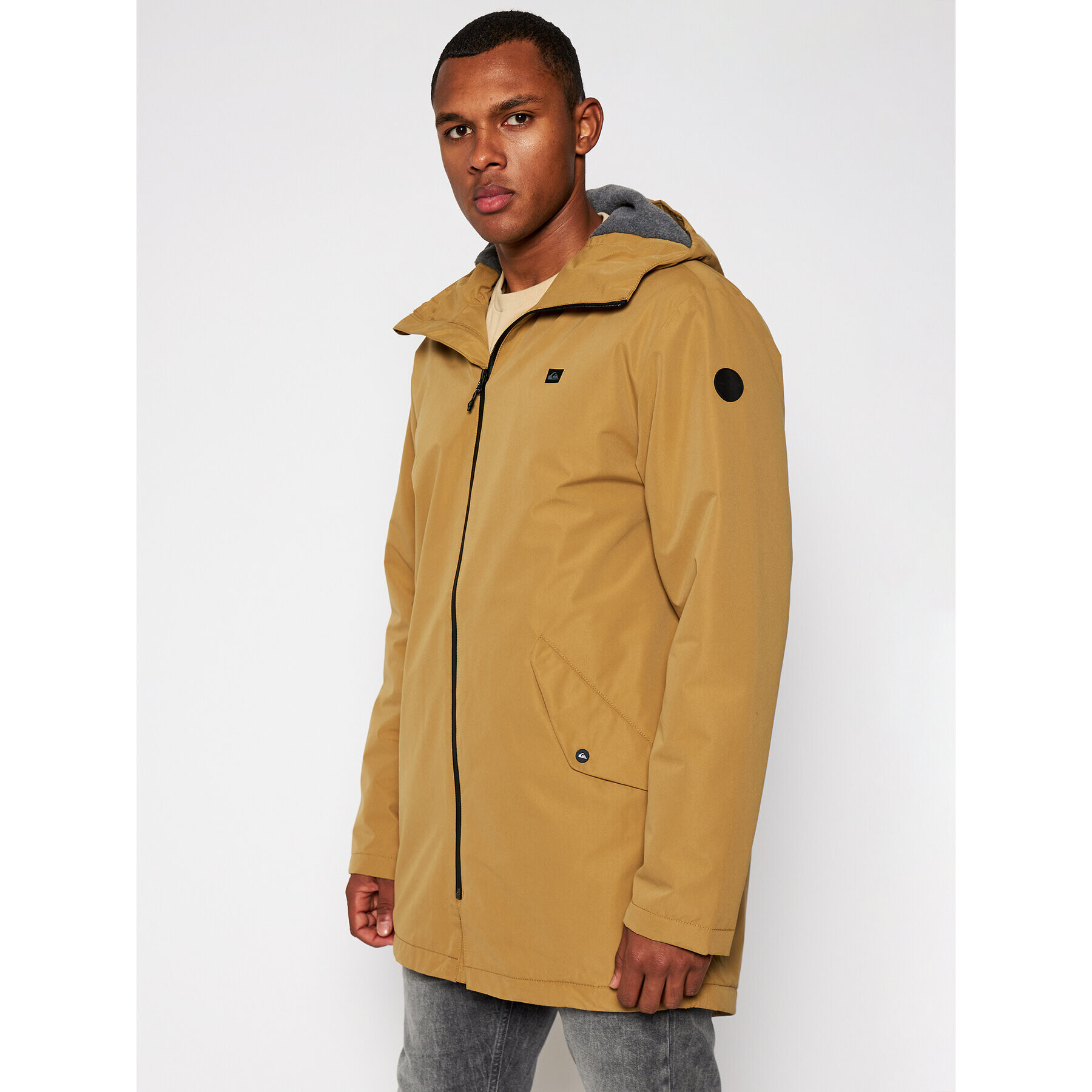 Quiksilver Парка Skyward EQYJK03611 Кафяв Regular Fit - Pepit.bg