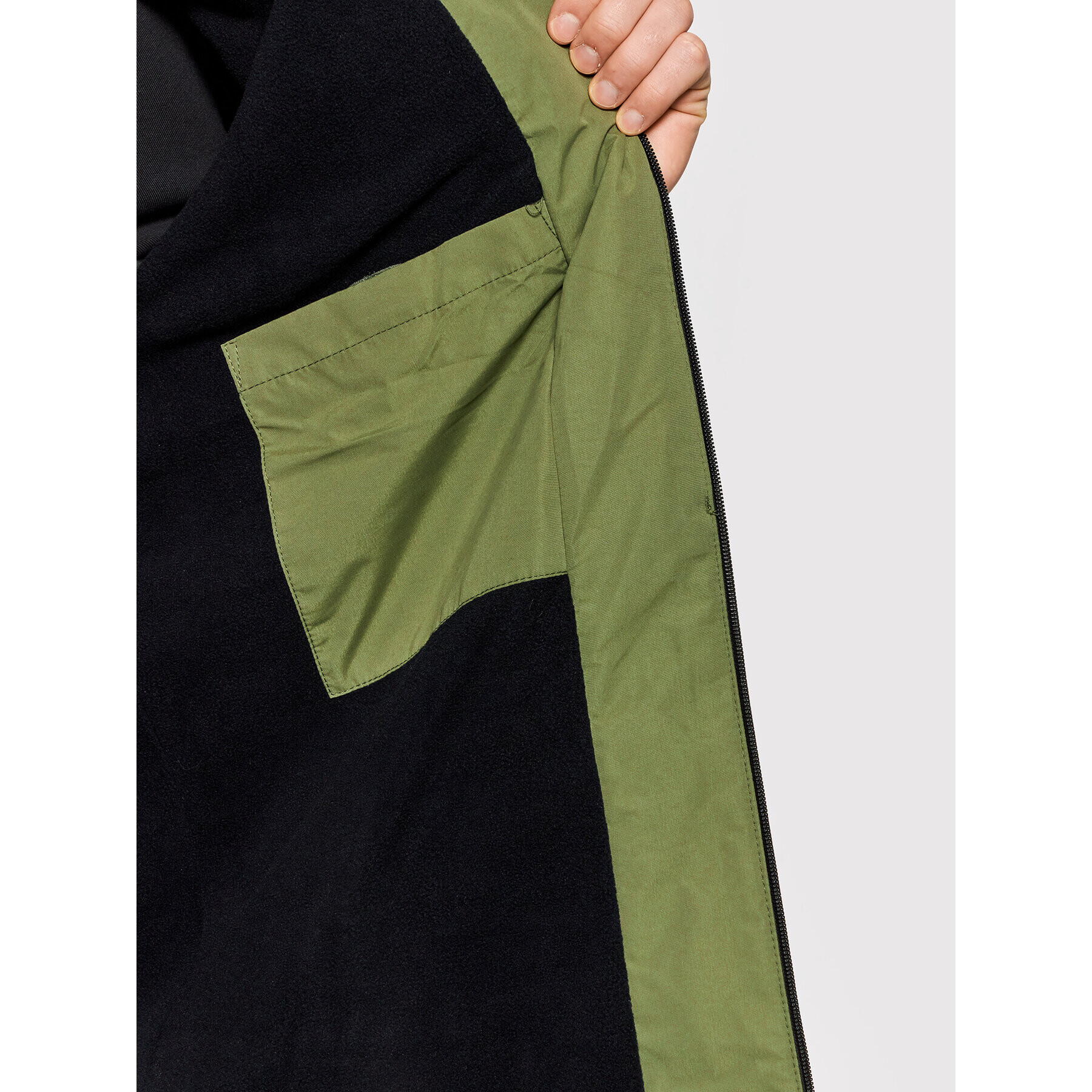 Quiksilver Парка Skyward EQYJK03758 Зелен Regular Fit - Pepit.bg