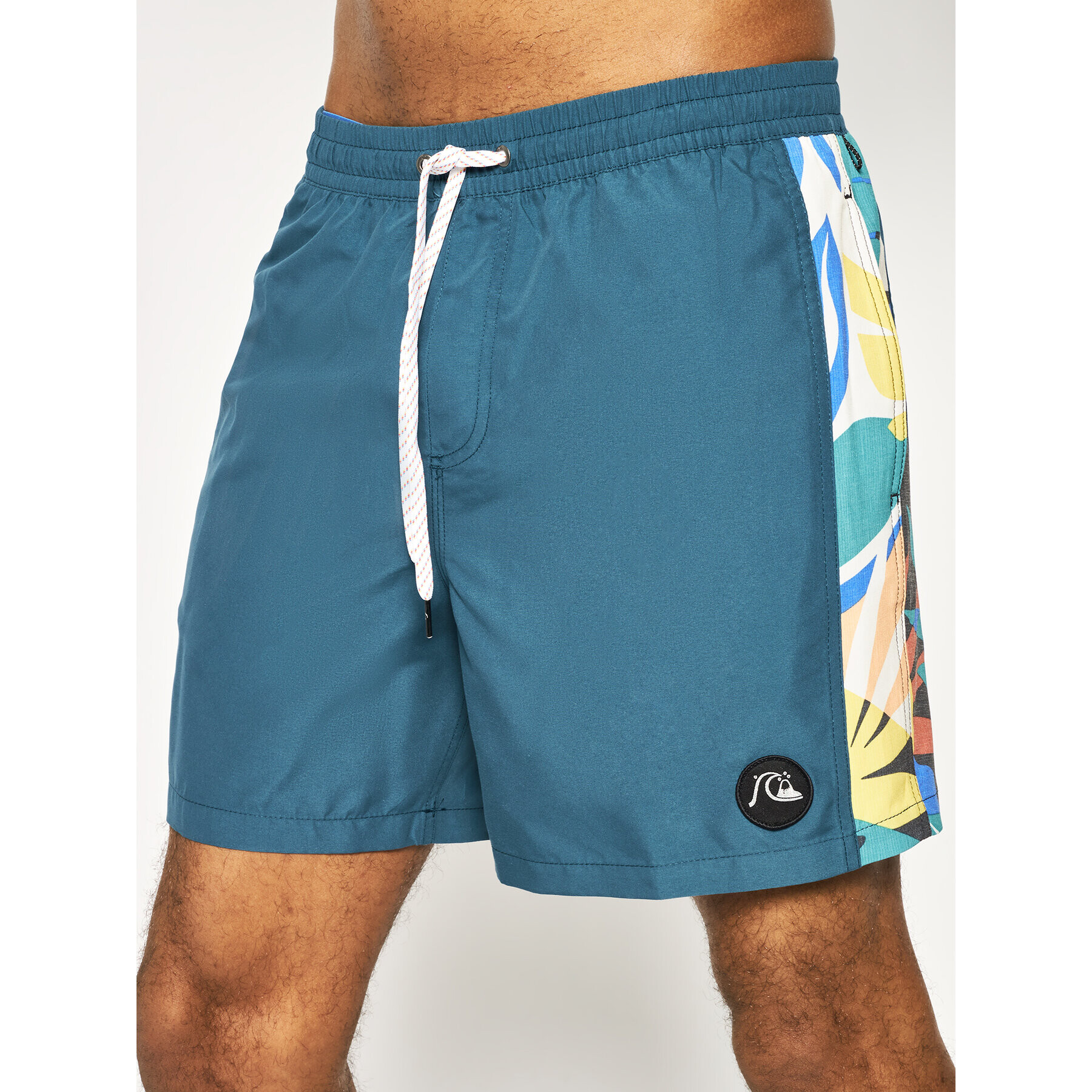 Quiksilver Плувни шорти Arch 17" EQYJV03582 Зелен Regular Fit - Pepit.bg