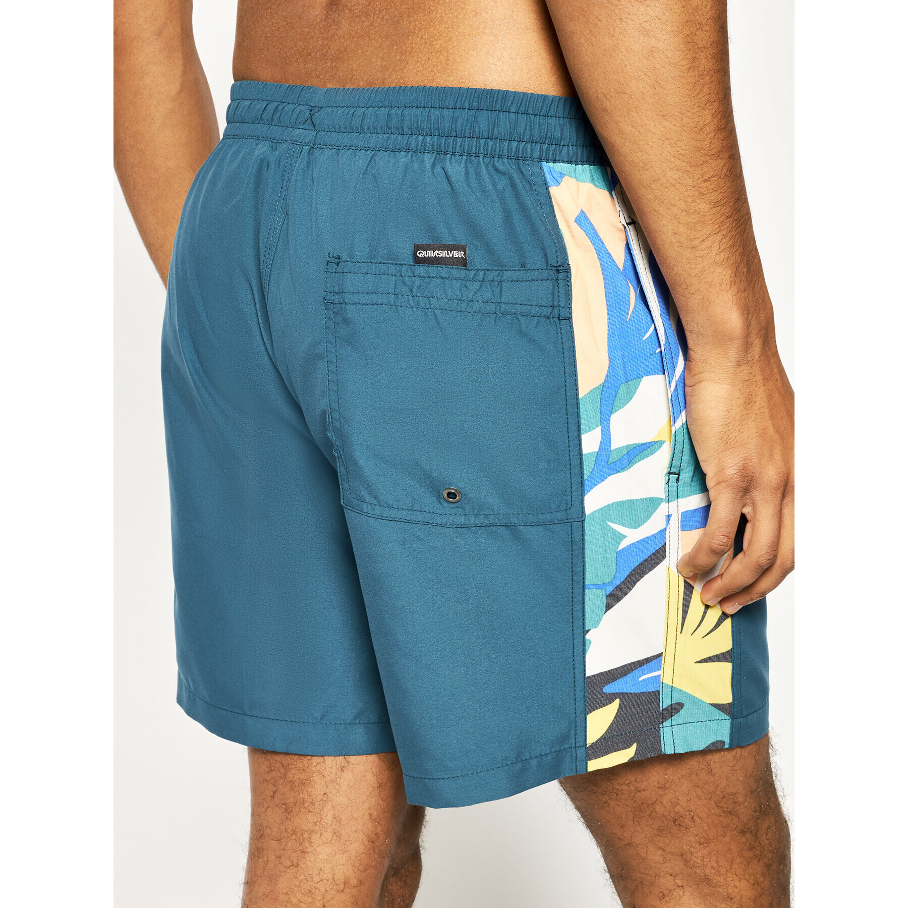 Quiksilver Плувни шорти Arch 17" EQYJV03582 Зелен Regular Fit - Pepit.bg