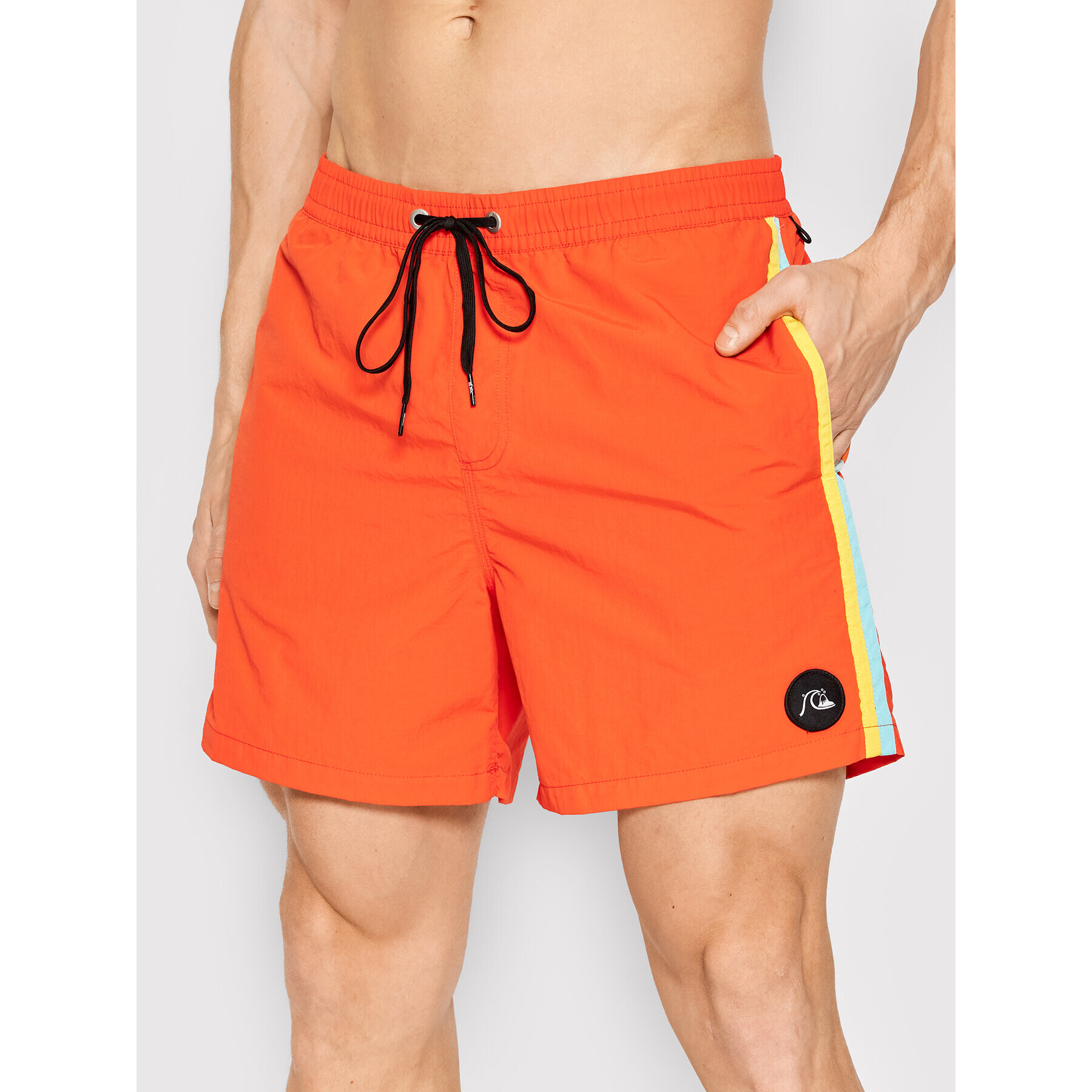 Quiksilver Плувни шорти Ocean Beach Please 16" EQYJV03851 Оранжев Regular Fit - Pepit.bg