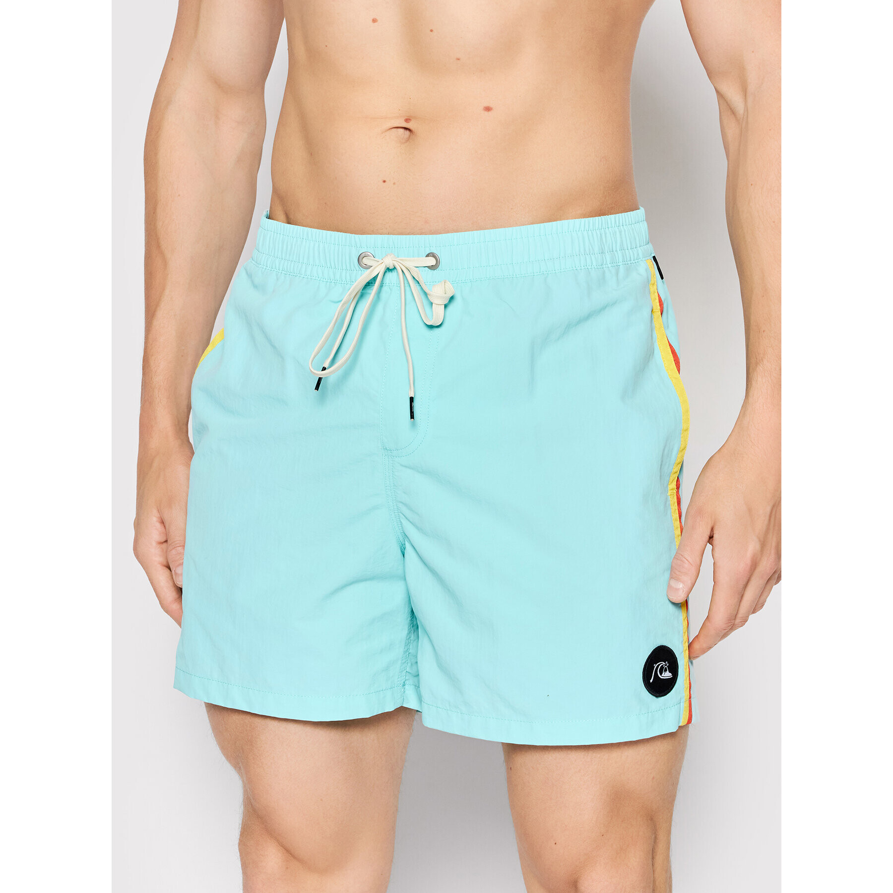 Quiksilver Плувни шорти Ocean Beach Please 16" EQYJV03851 Син Regular Fit - Pepit.bg