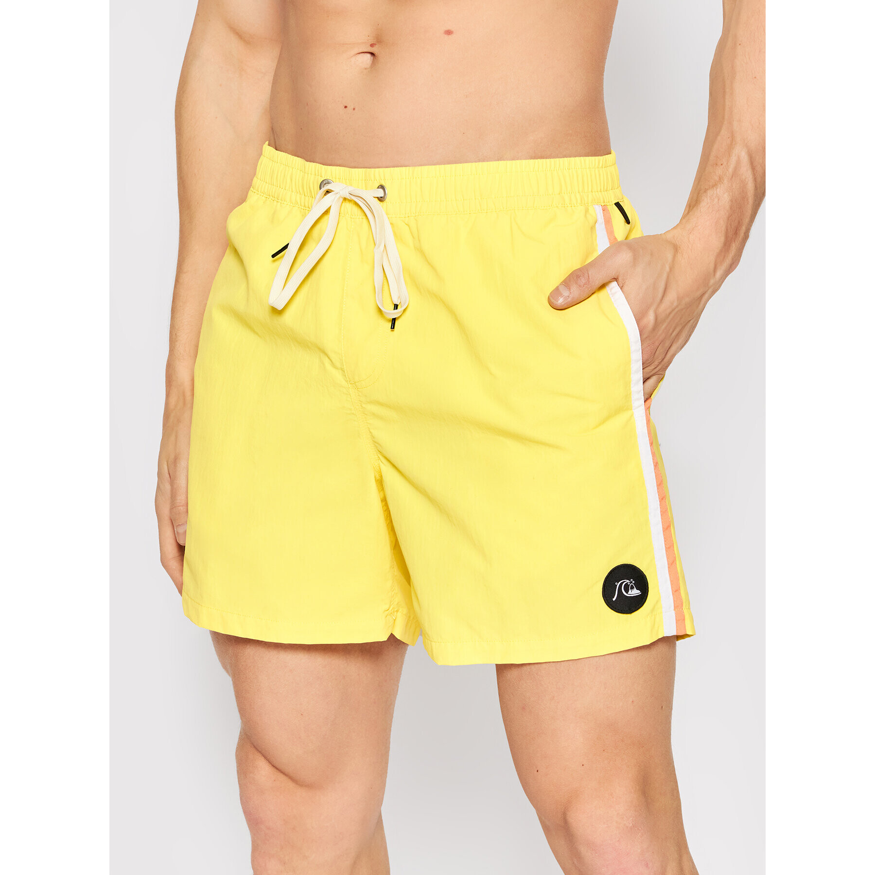 Quiksilver Плувни шорти Ocean Beach Please 16" EQYJV03851 Жълт Regular Fit - Pepit.bg