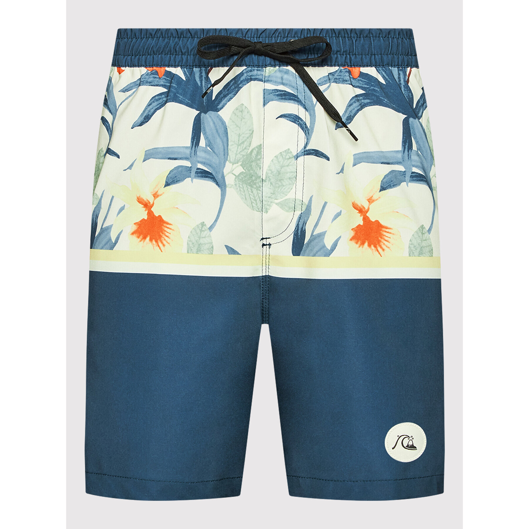 Quiksilver Плувни шорти Ocean Division 17" EQYJV03891 Тъмносин Regular Fit - Pepit.bg