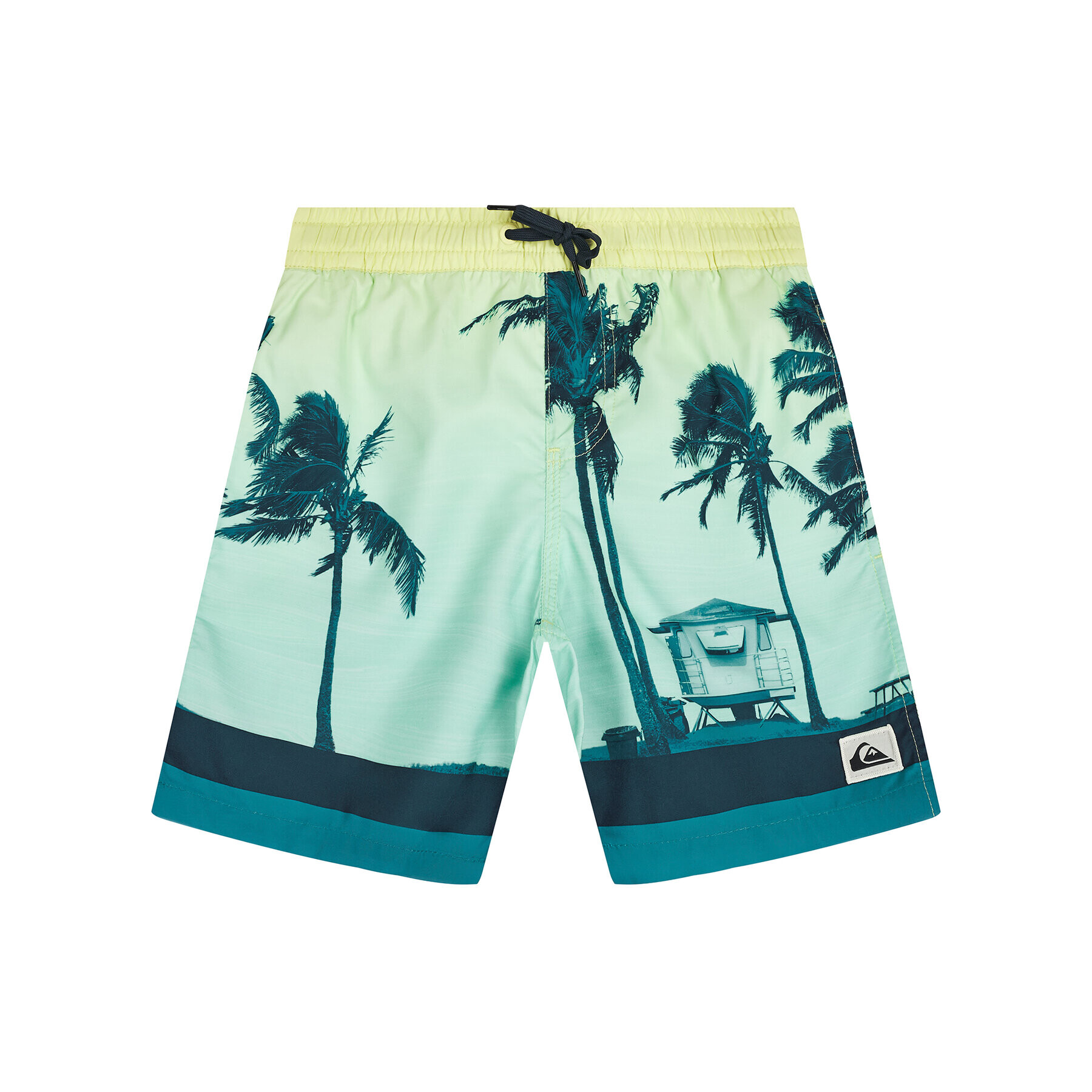 Quiksilver Плувни шорти Paradise 15 EQBJV03281 Зелен Regular Fit - Pepit.bg