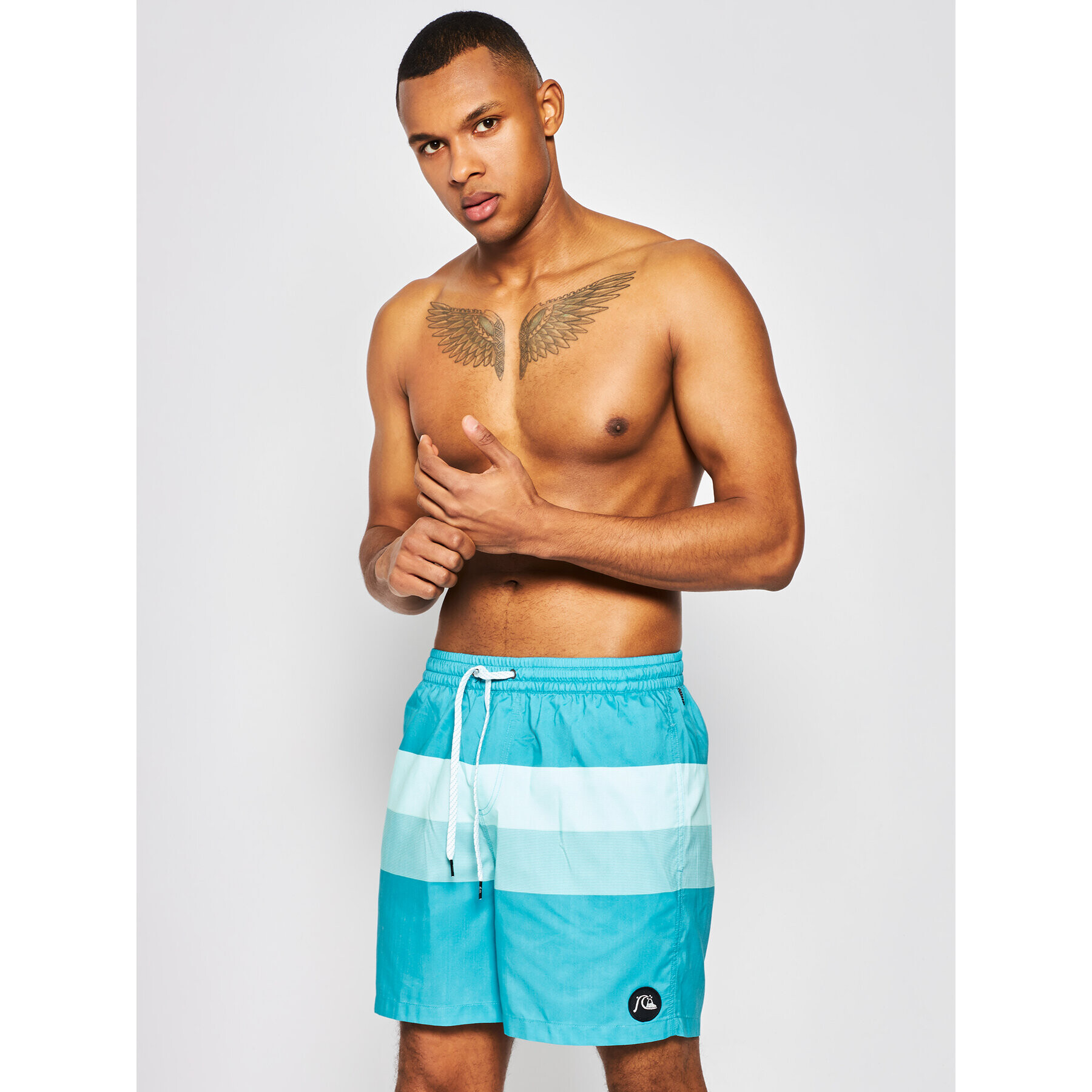 Quiksilver Плувни шорти Seasons 17" Volleys EQYJV03557 Син Regular Fit - Pepit.bg