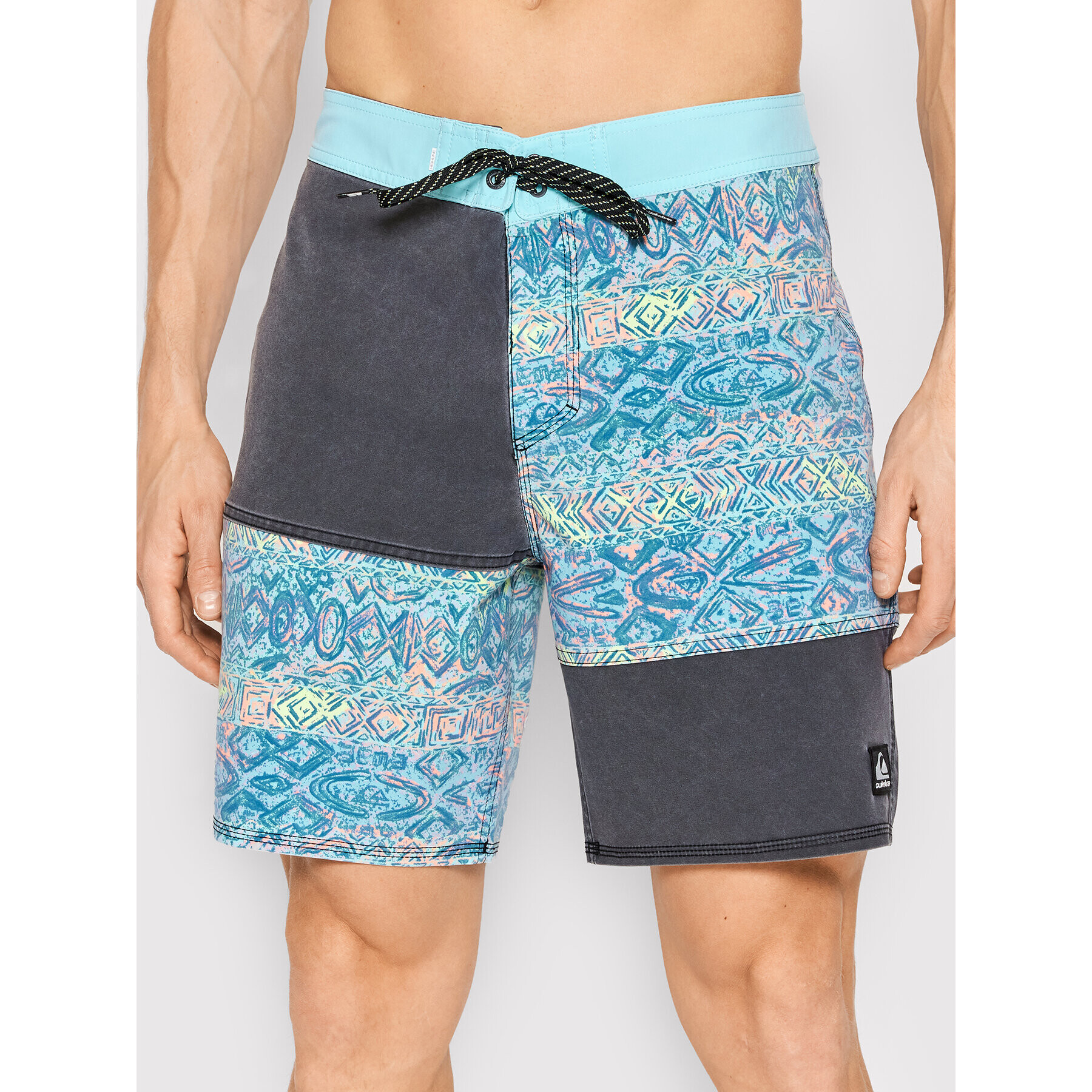 Quiksilver Плувни шорти Surfsilk Juxtaposed 18" EQYBS04687 Цветен Performance Fit - Pepit.bg