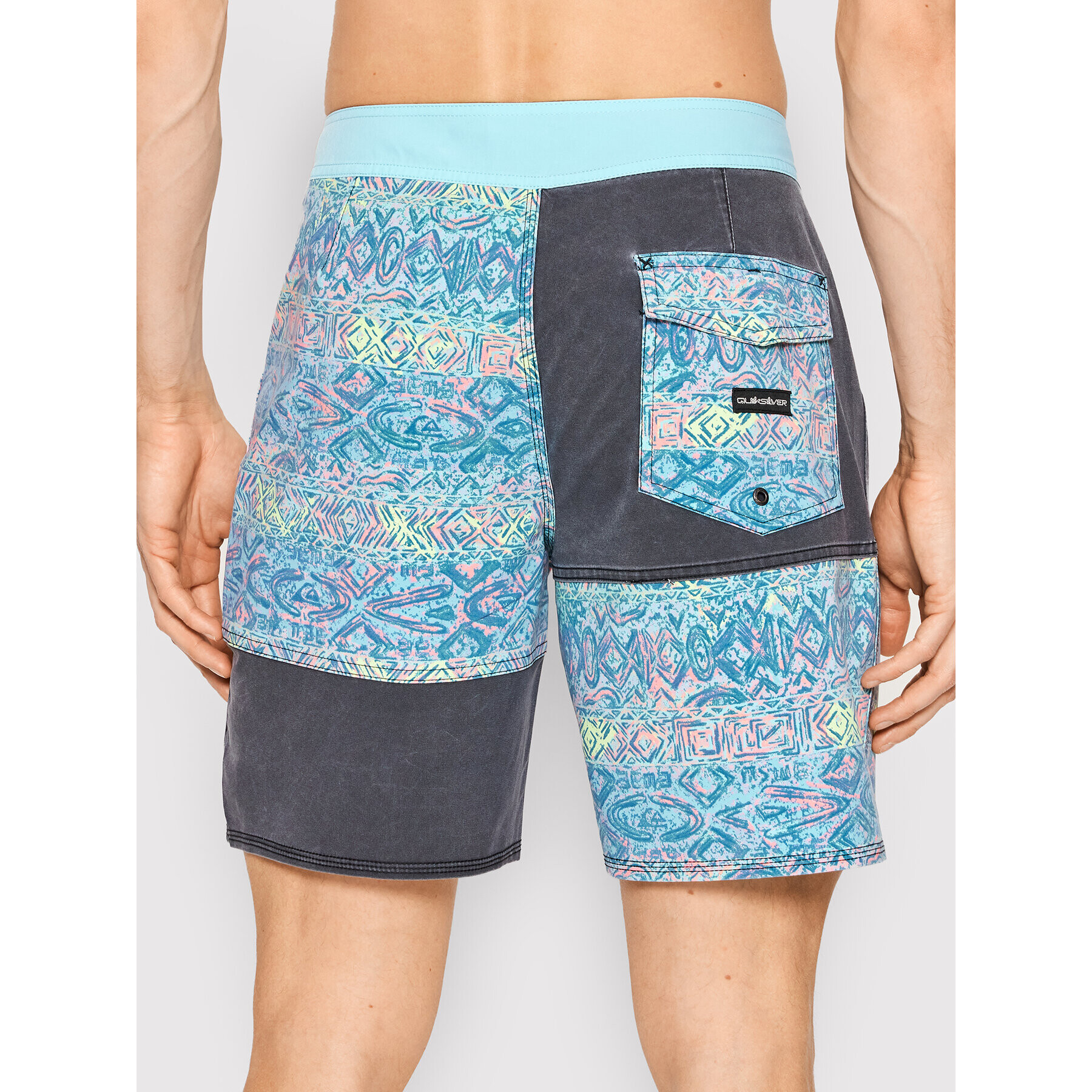 Quiksilver Плувни шорти Surfsilk Juxtaposed 18" EQYBS04687 Цветен Performance Fit - Pepit.bg