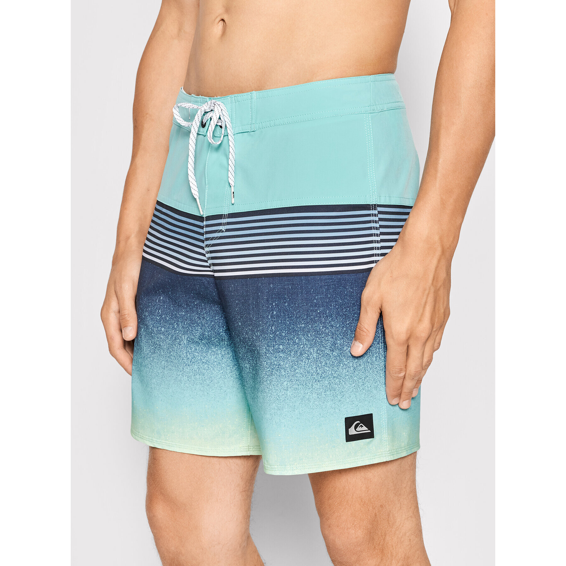 Quiksilver Плувни шорти Surfsilk Panel 18" EQYBS04658 Син Performance Fit - Pepit.bg