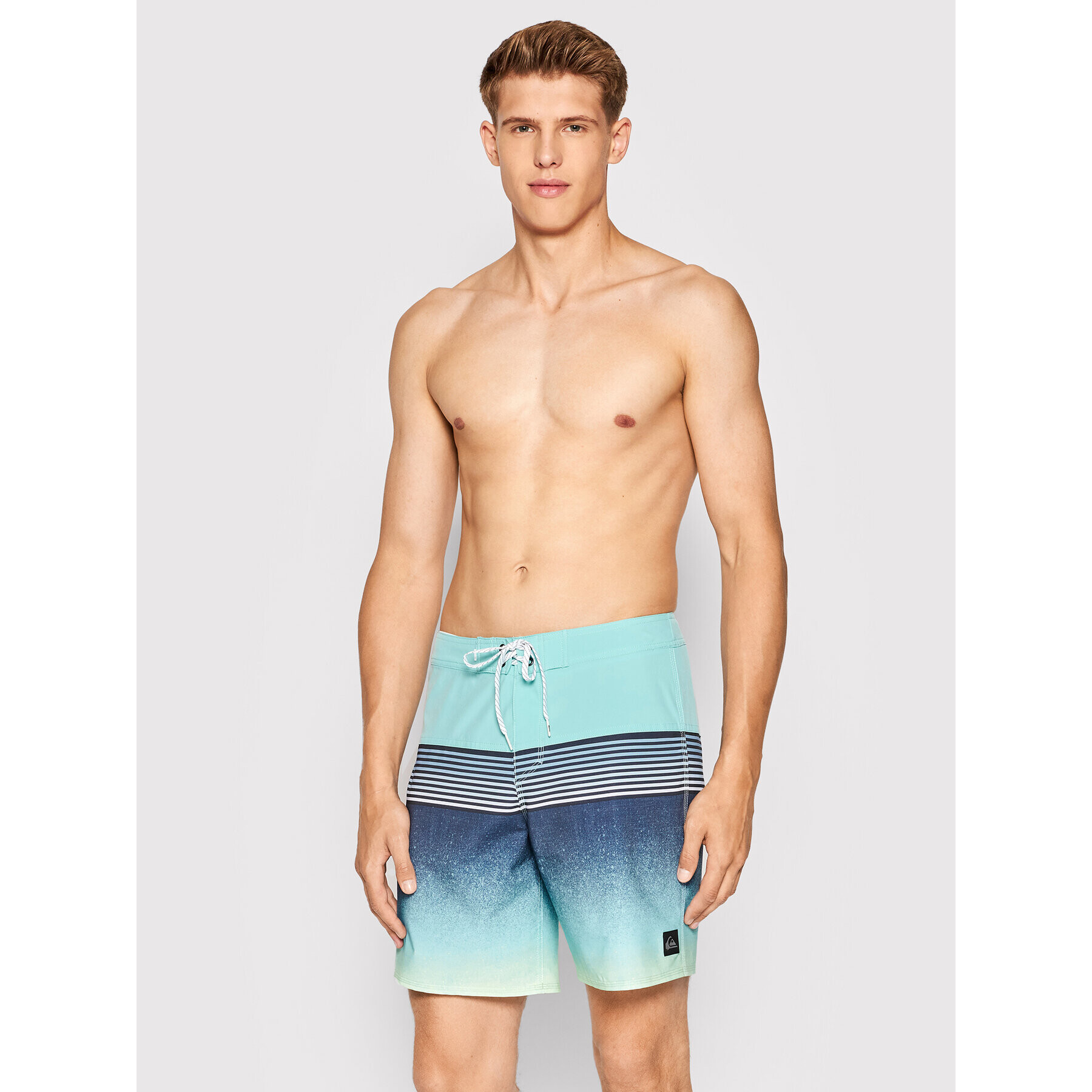 Quiksilver Плувни шорти Surfsilk Panel 18" EQYBS04658 Син Performance Fit - Pepit.bg