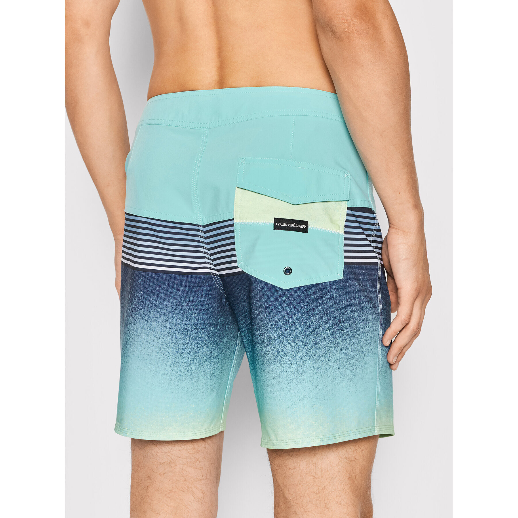 Quiksilver Плувни шорти Surfsilk Panel 18" EQYBS04658 Син Performance Fit - Pepit.bg