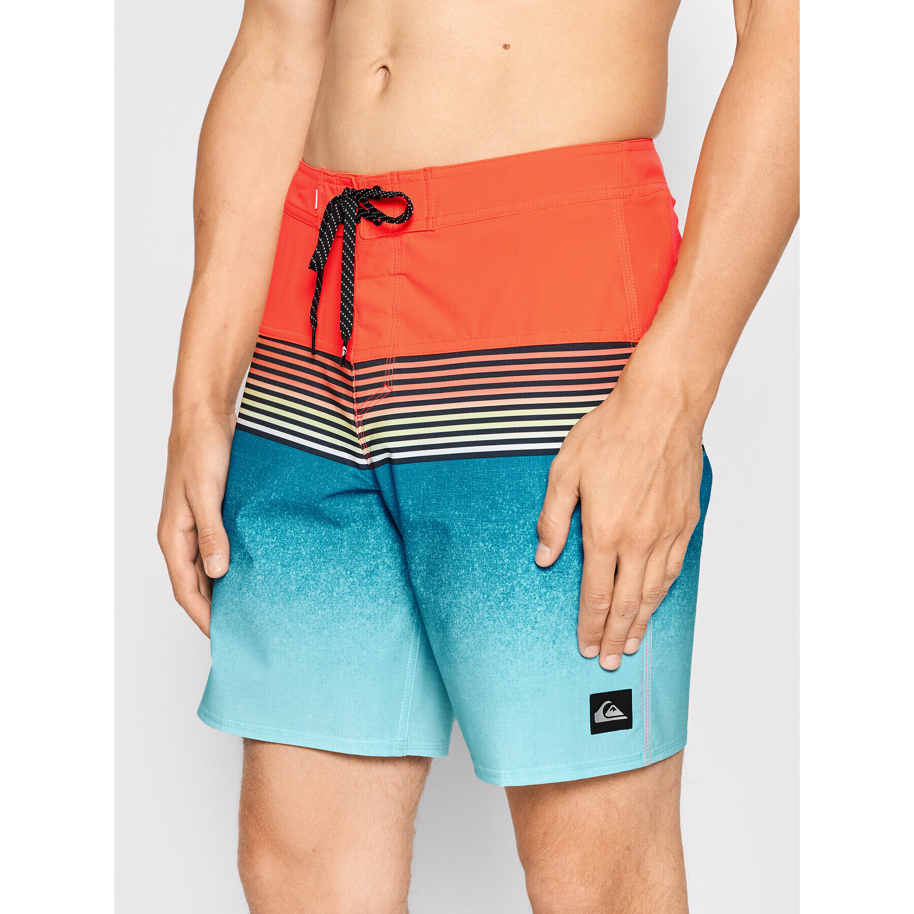 Quiksilver Плувни шорти Surfsilk Panel 18" EQYBS04658 Цветен Performance Fit - Pepit.bg