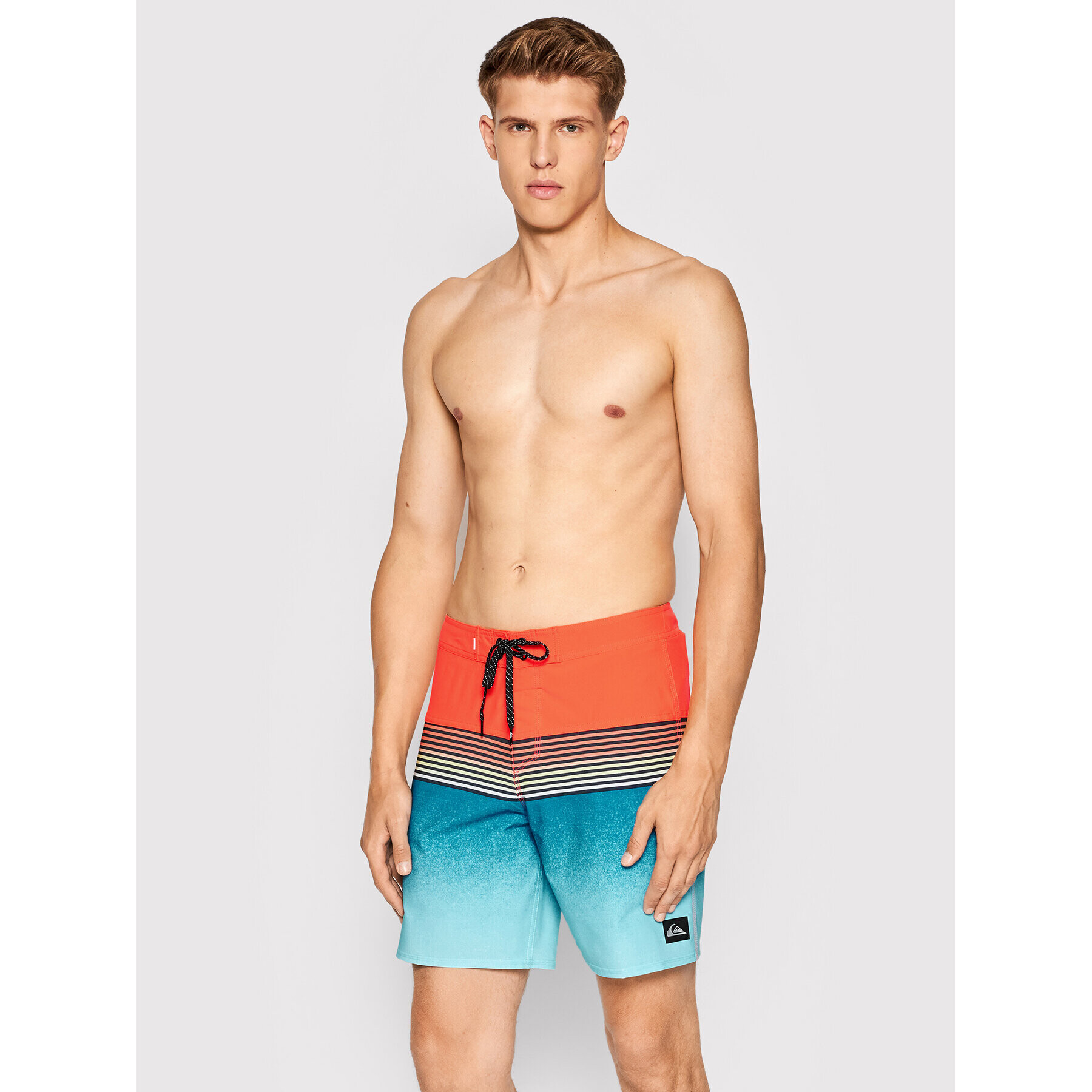 Quiksilver Плувни шорти Surfsilk Panel 18" EQYBS04658 Цветен Performance Fit - Pepit.bg