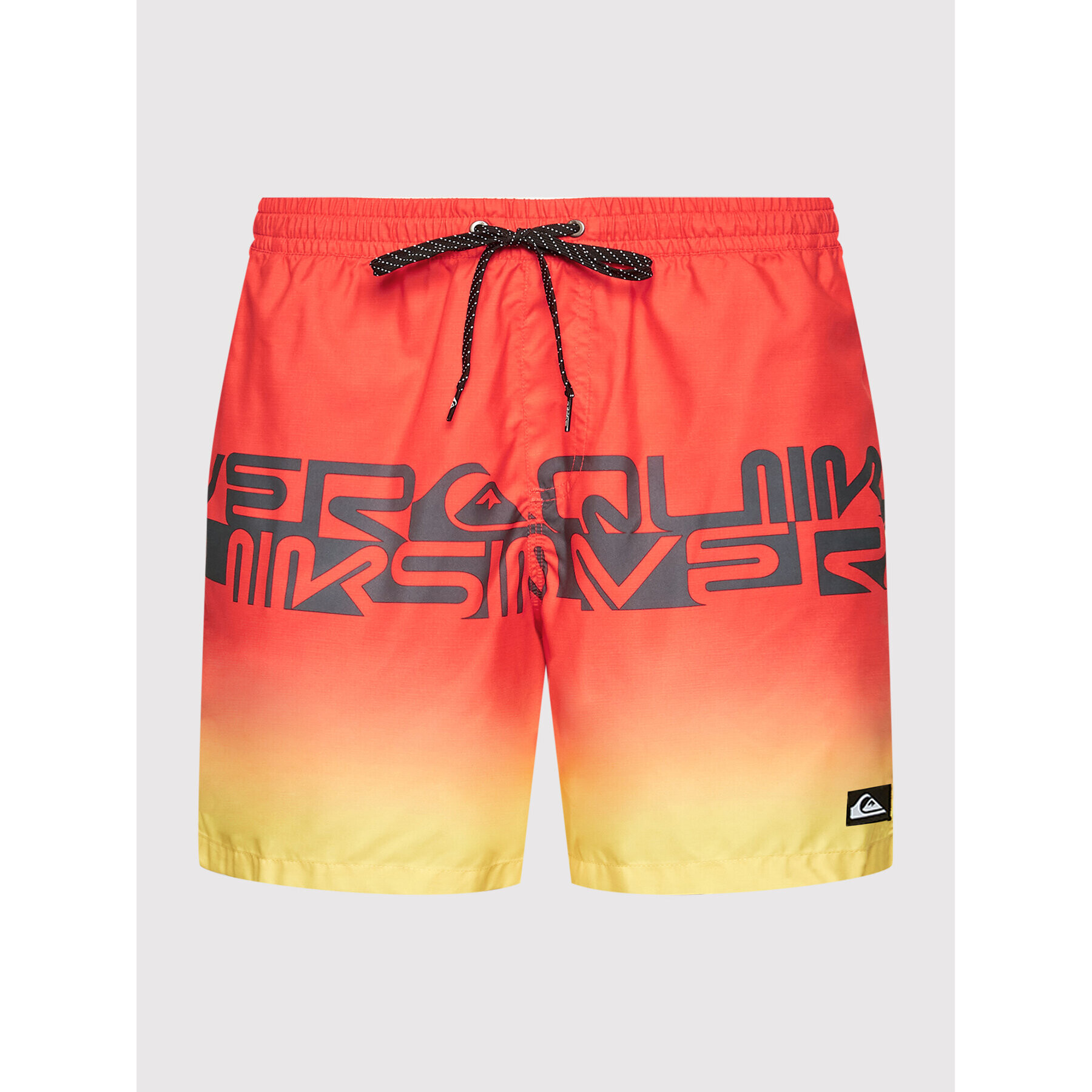 Quiksilver Плувни шорти Word Block EQYJV03859 Червен Regular Fit - Pepit.bg