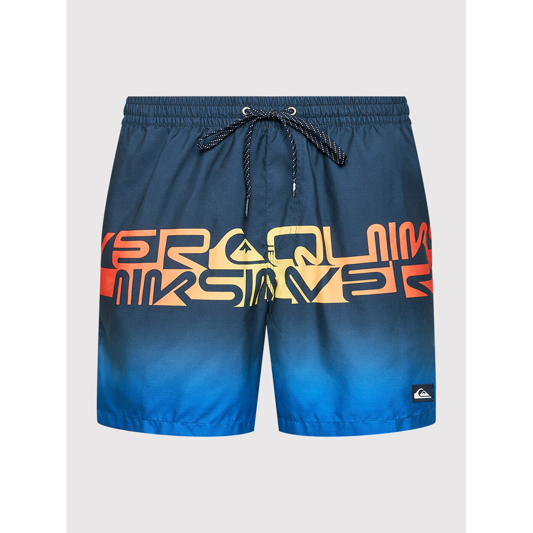 Quiksilver Плувни шорти Word Block EQYJV03859 Тъмносин Regular Fit - Pepit.bg