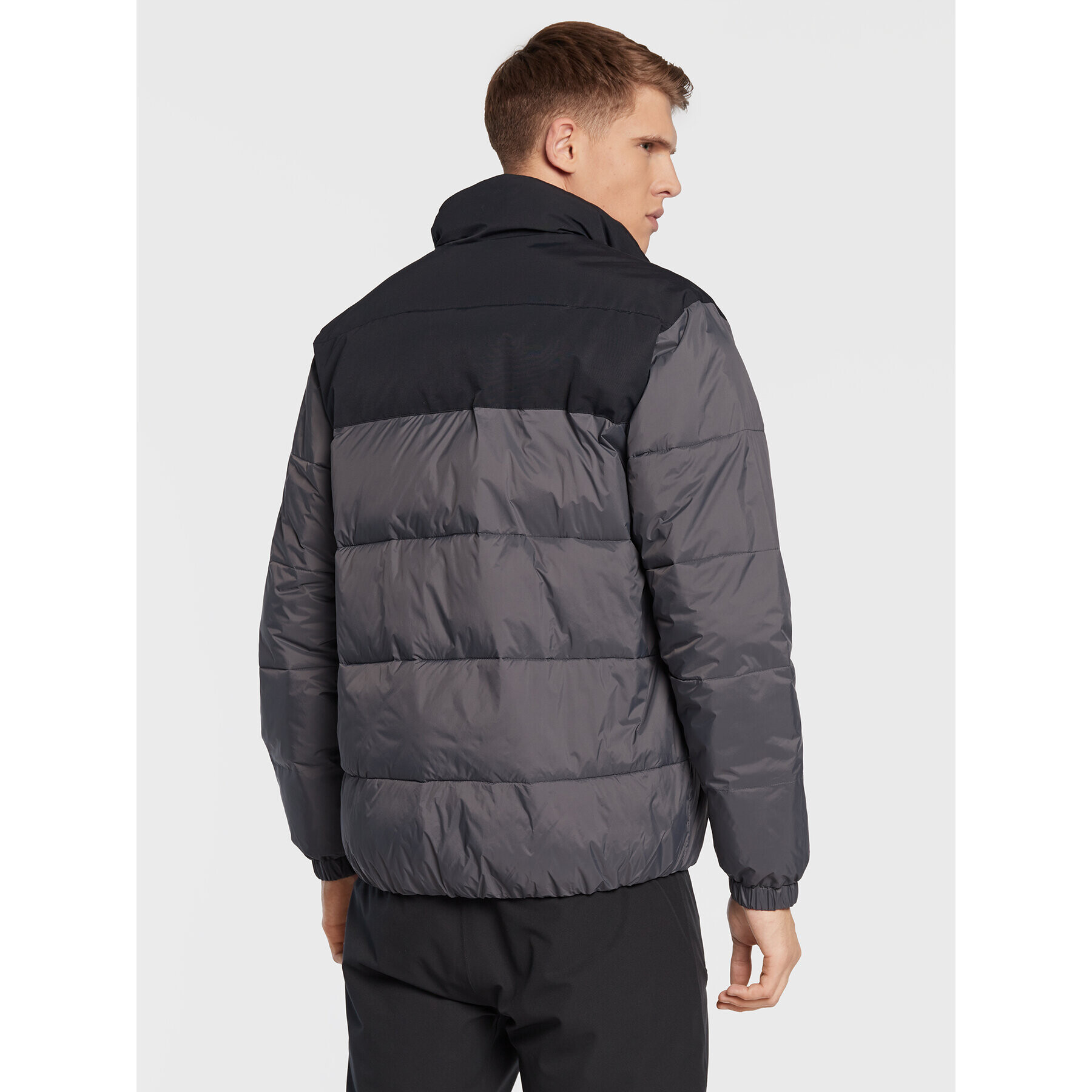 Quiksilver Пухено яке Wolf Shoulder EQYJK03899 Сив Classic Fit - Pepit.bg