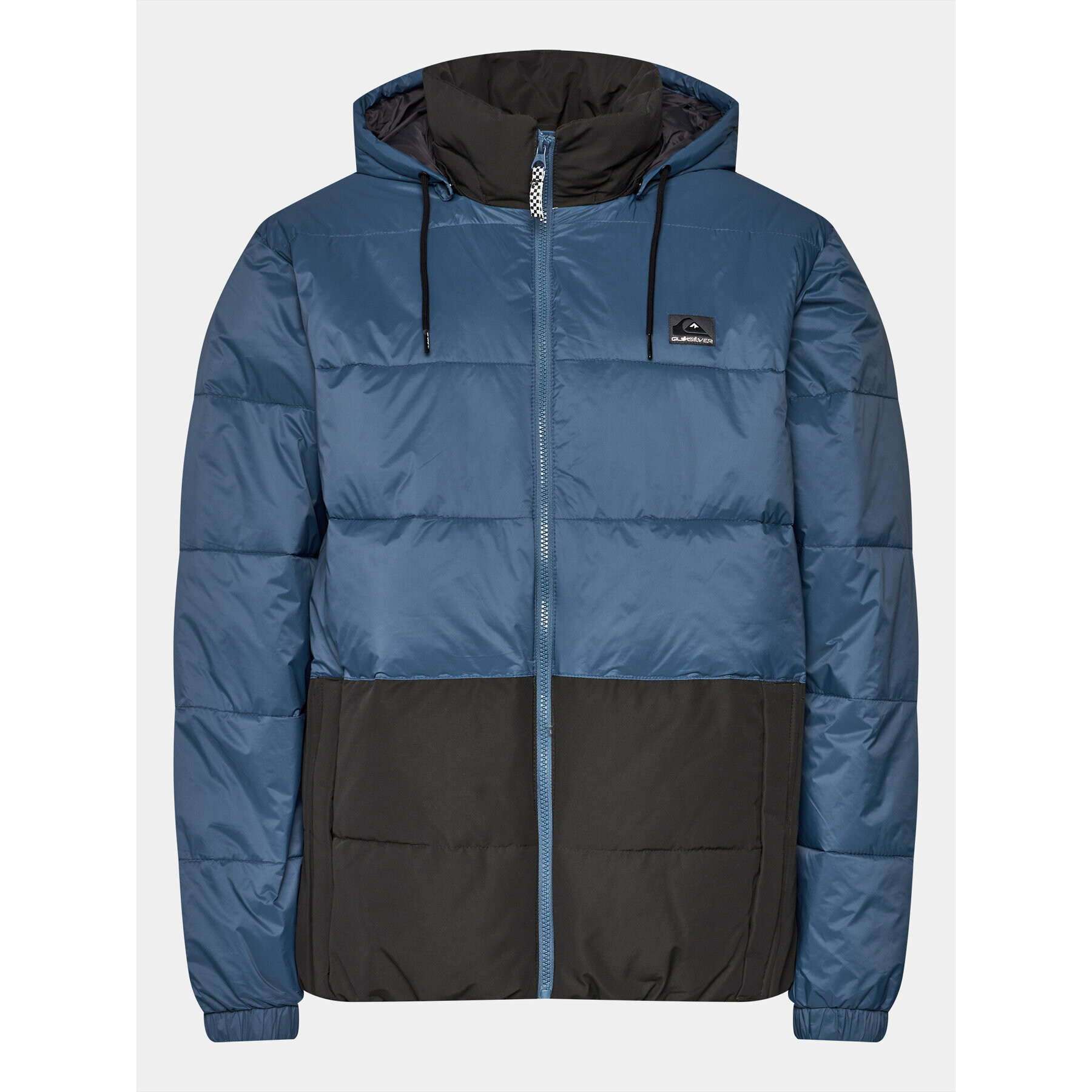 Quiksilver Пухено яке Wolfs Shoulder Jckt EQYJK03990 Син Regular Fit - Pepit.bg