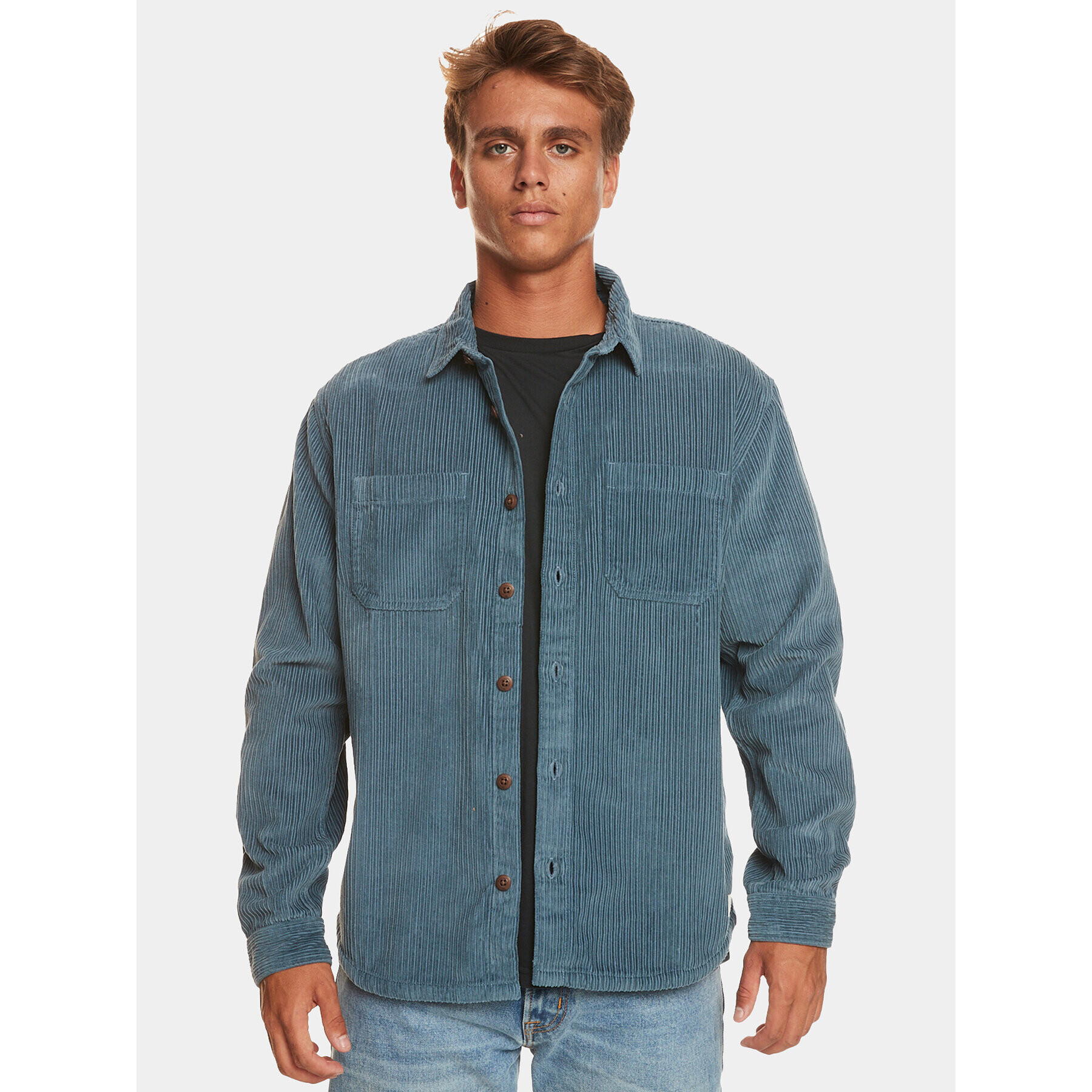 Quiksilver Риза Bogroy Wvtp EQYWT04516 Син Regular Fit - Pepit.bg