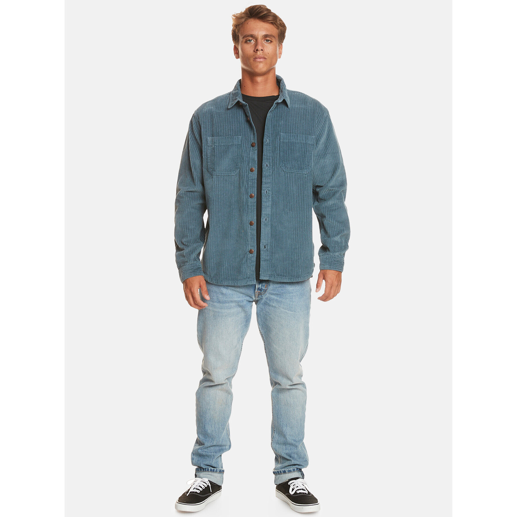 Quiksilver Риза Bogroy Wvtp EQYWT04516 Син Regular Fit - Pepit.bg