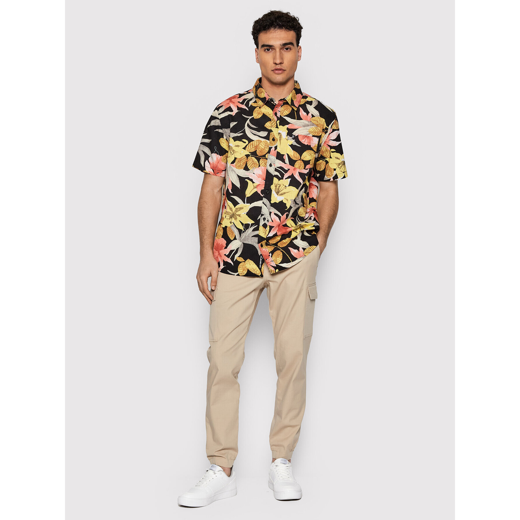 Quiksilver Риза Garden Path EQYWT04286 Цветен Regular Fit - Pepit.bg