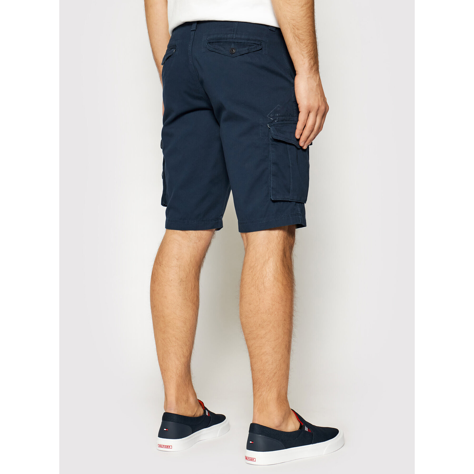 Quiksilver Шорти от плат Crucial Battle EQYWS03456 Тъмносин Tapered Fit - Pepit.bg