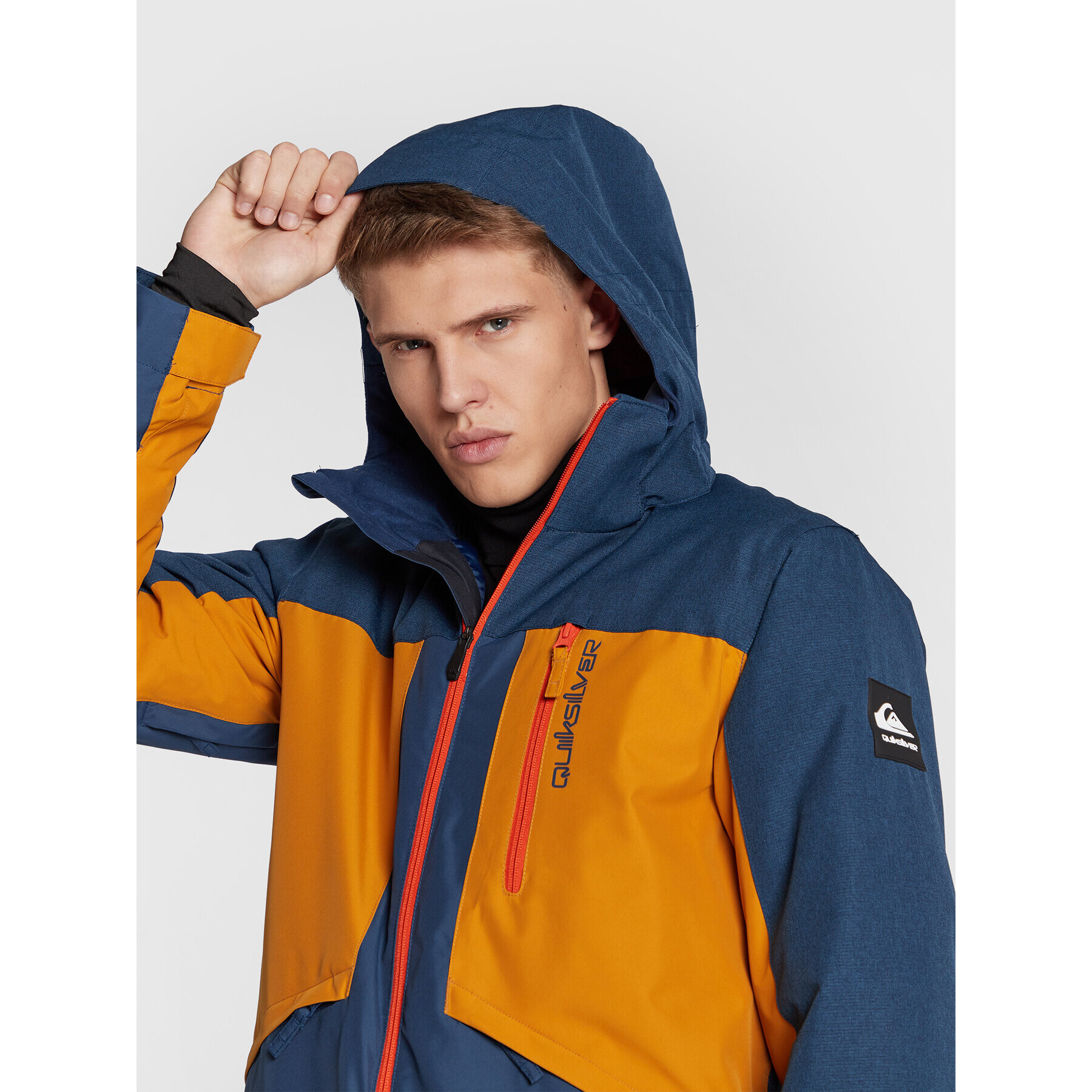 Quiksilver Скиорско яке Dawson EQYTJ03389 Тъмносин Slim Fit - Pepit.bg