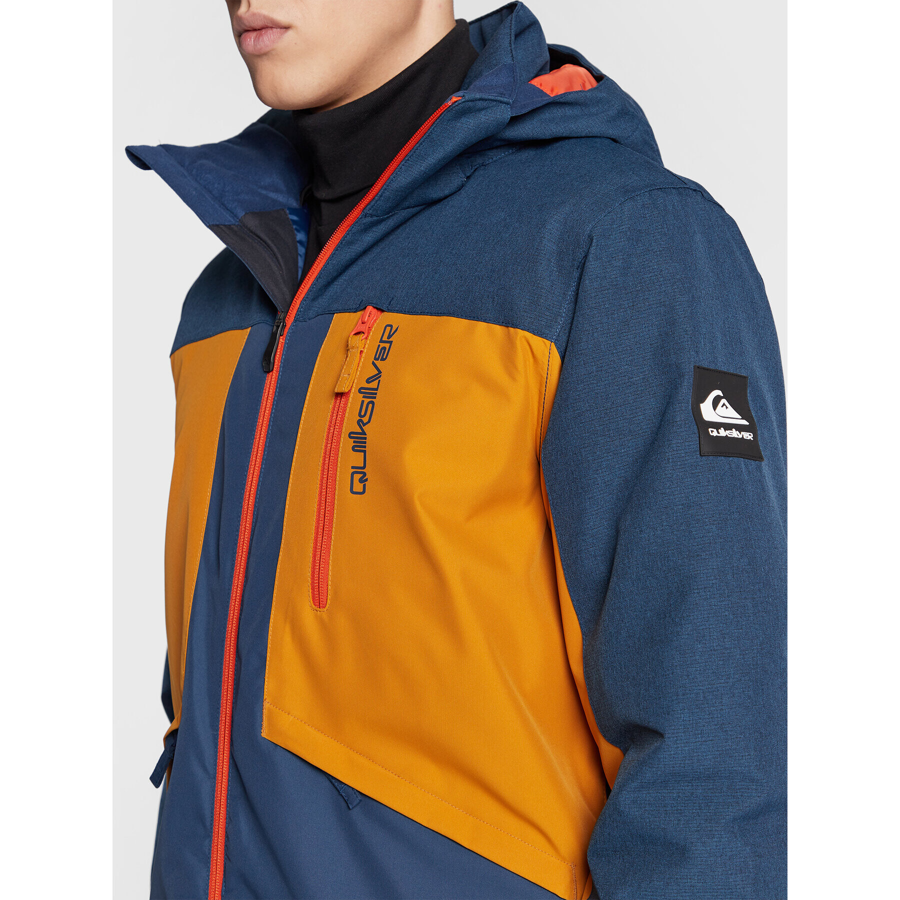 Quiksilver Скиорско яке Dawson EQYTJ03389 Тъмносин Slim Fit - Pepit.bg