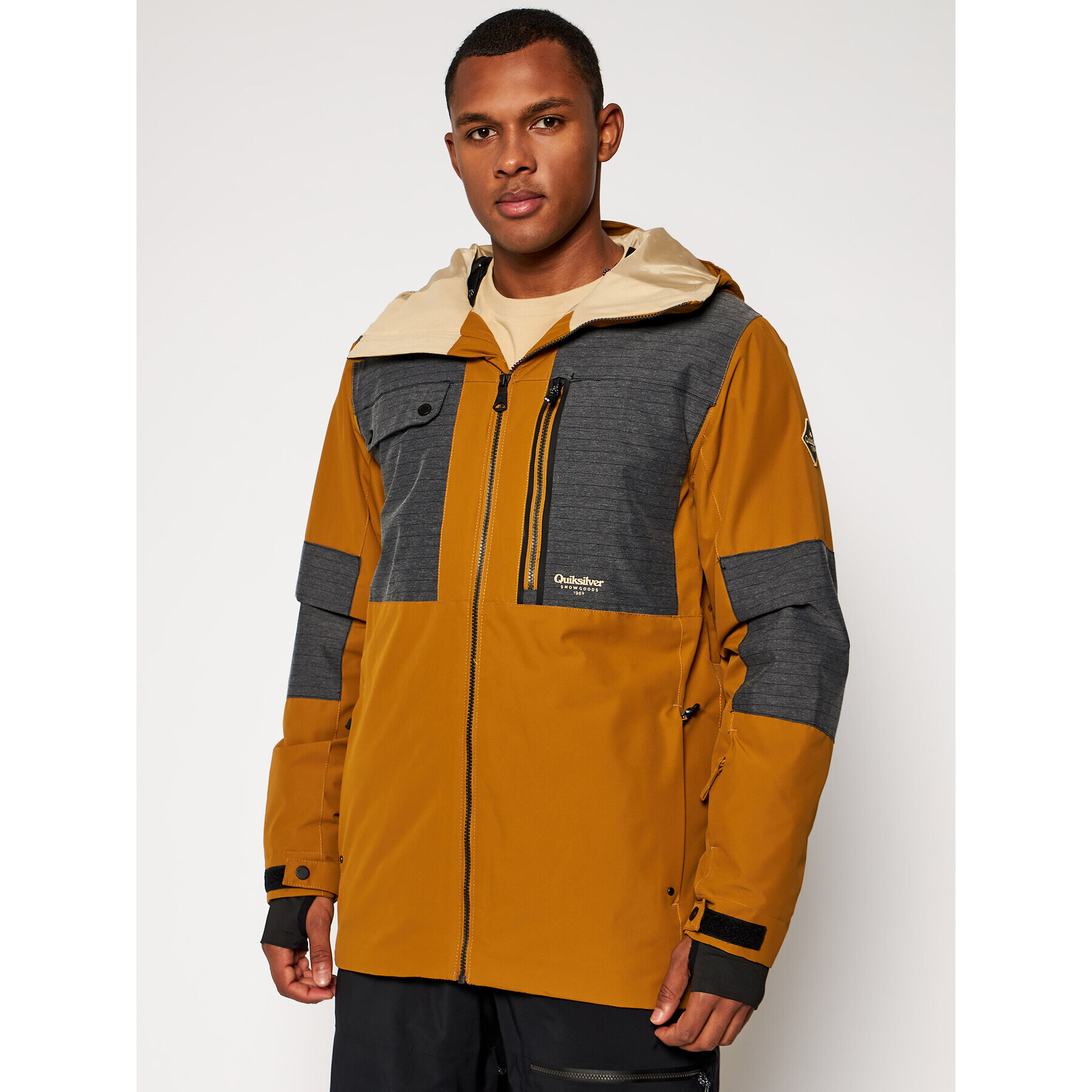 Quiksilver Скиорско яке Tamarack EQYTJ03269 Кафяв Modern Fit - Pepit.bg