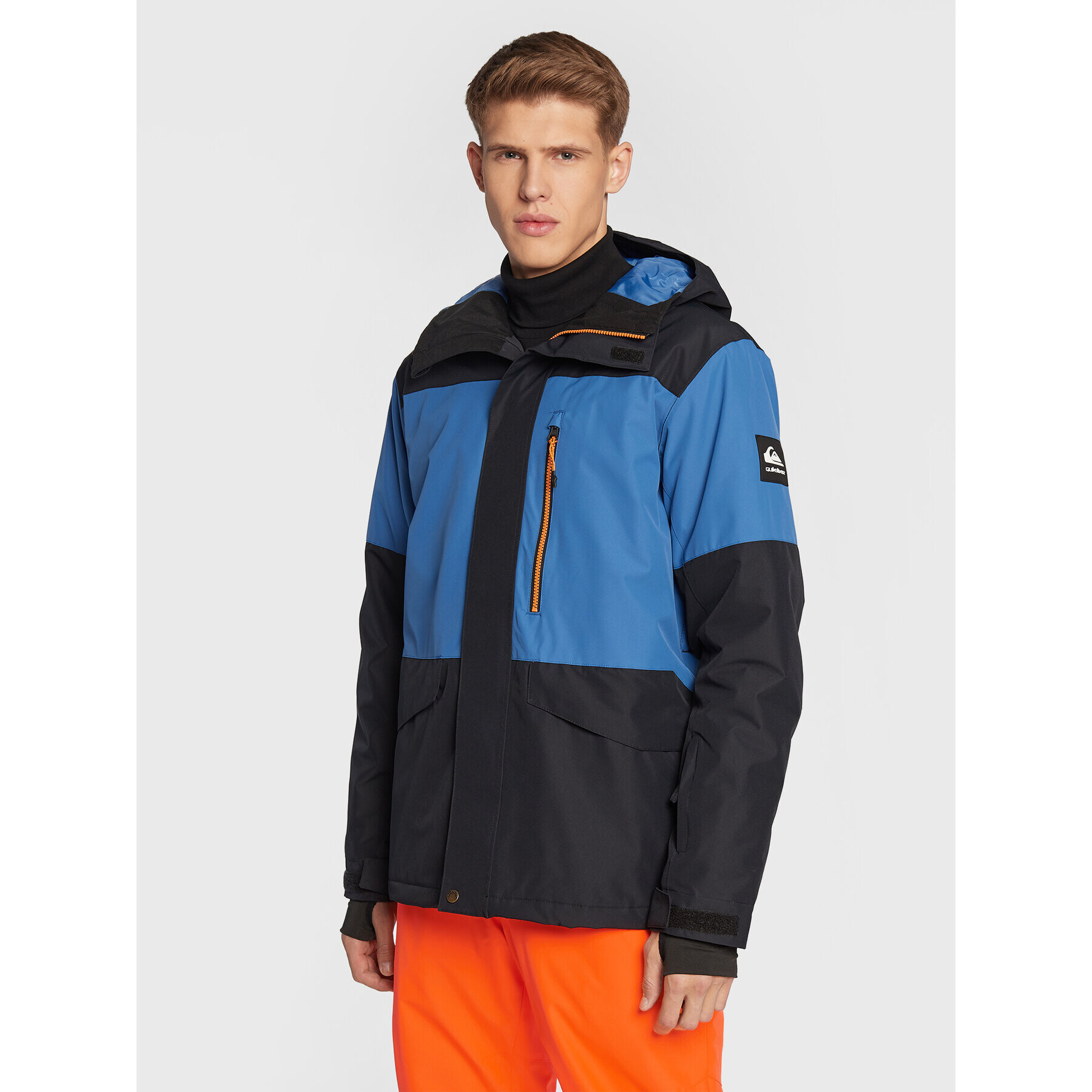 Quiksilver Сноуборд яке Mission Block EQYTJ03379 Черен Modern Fit - Pepit.bg